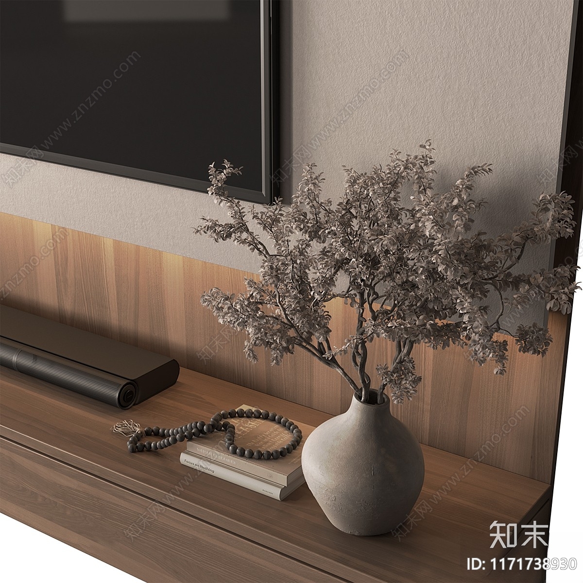 沙发背景墙3D模型下载【ID:1171738930】