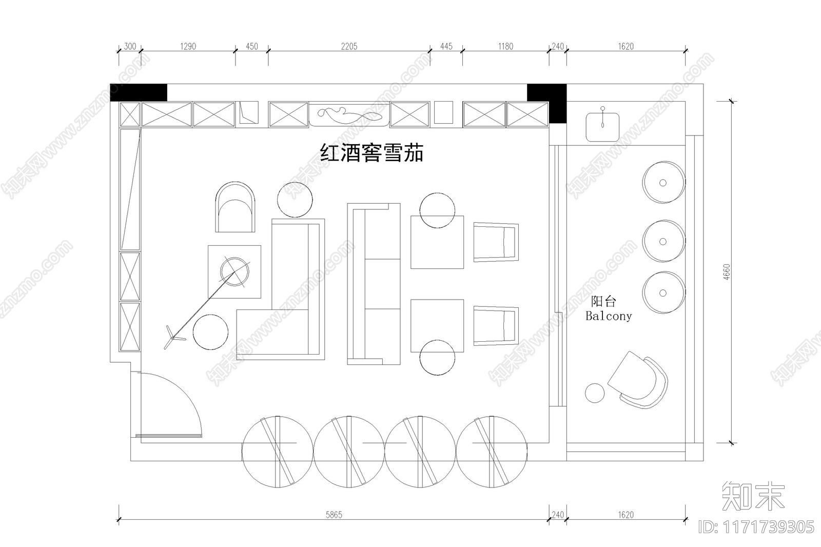 现代酒窖施工图下载【ID:1171739305】