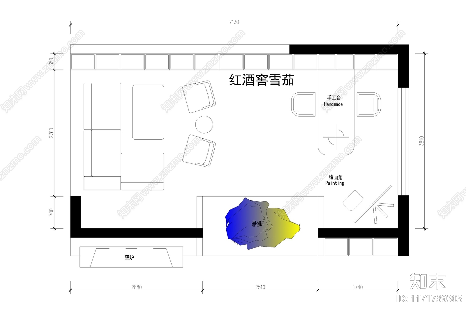 现代酒窖施工图下载【ID:1171739305】