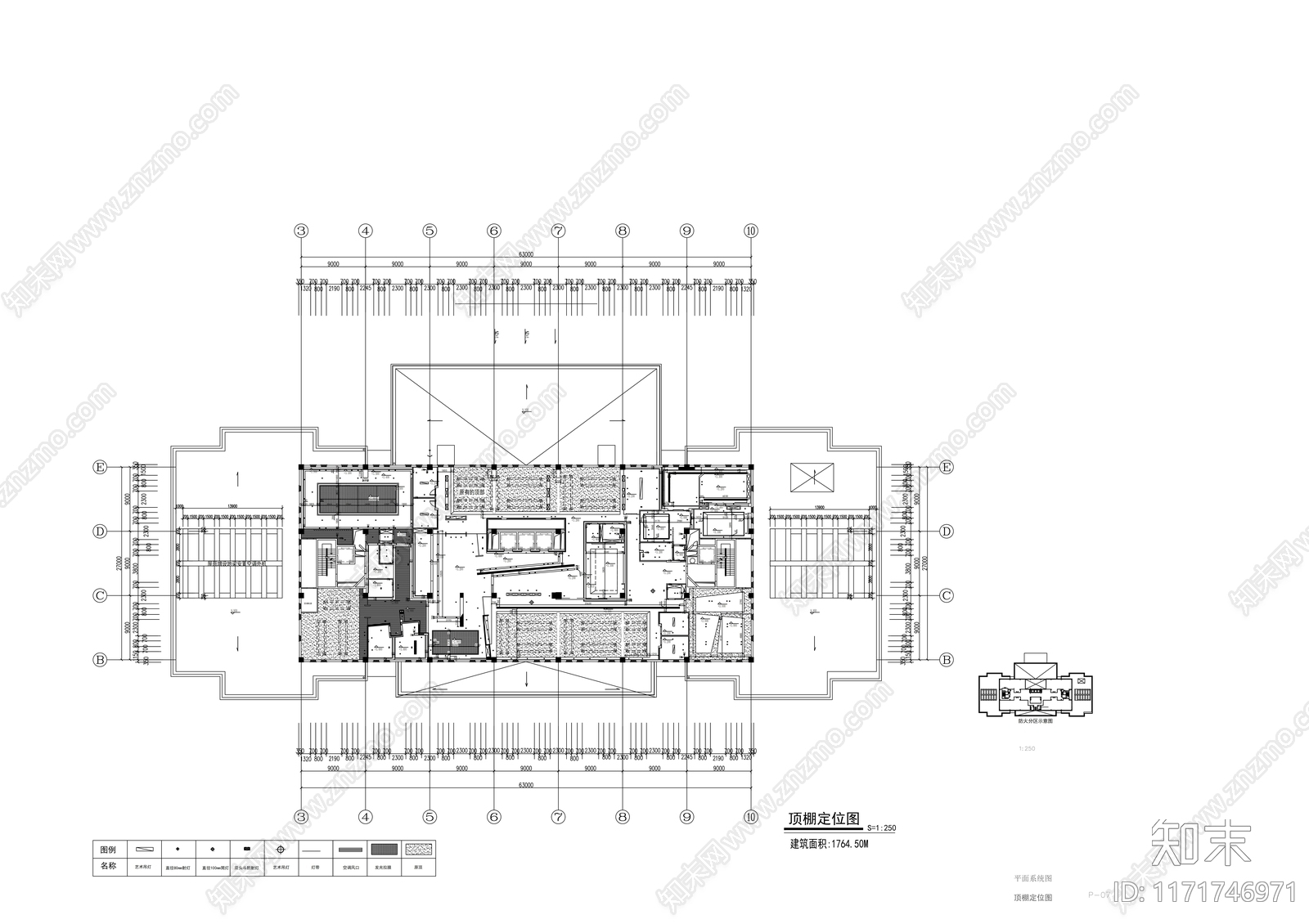 现代整体办公空间cad施工图下载【ID:1171746971】