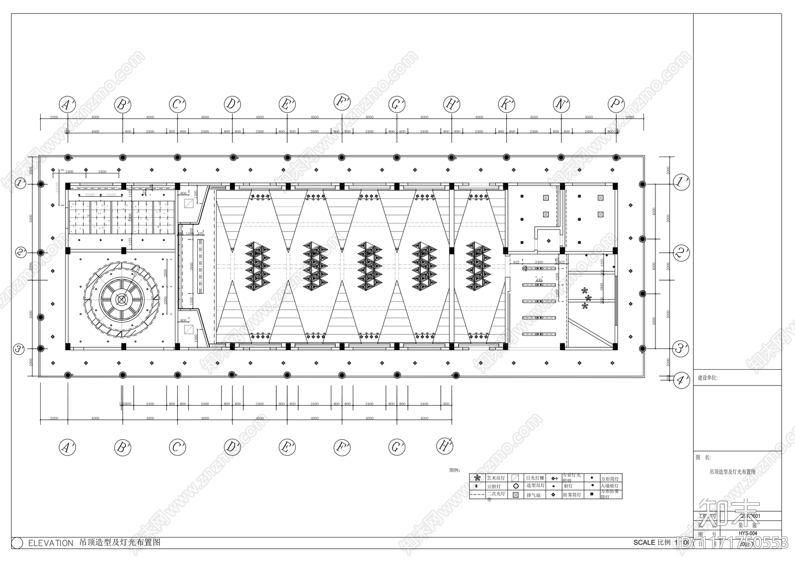 现代会议室cad施工图下载【ID:1171750553】