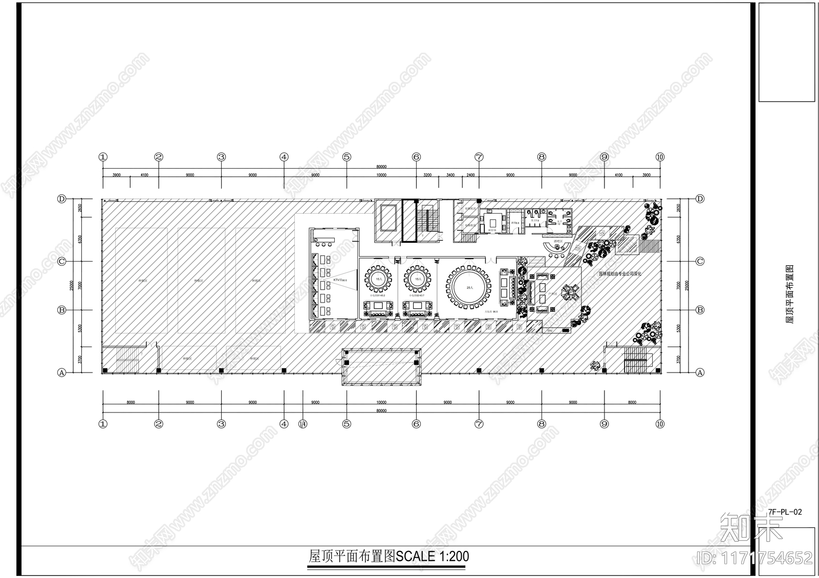 现代整体办公空间cad施工图下载【ID:1171754652】