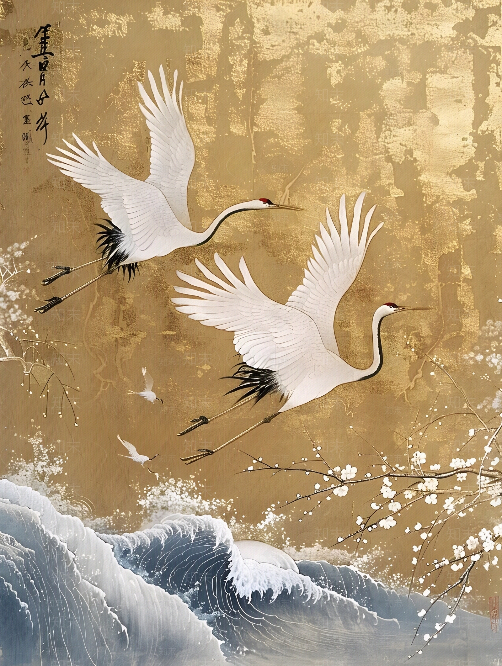 新中式中式壁纸贴图下载【ID:1171757473】