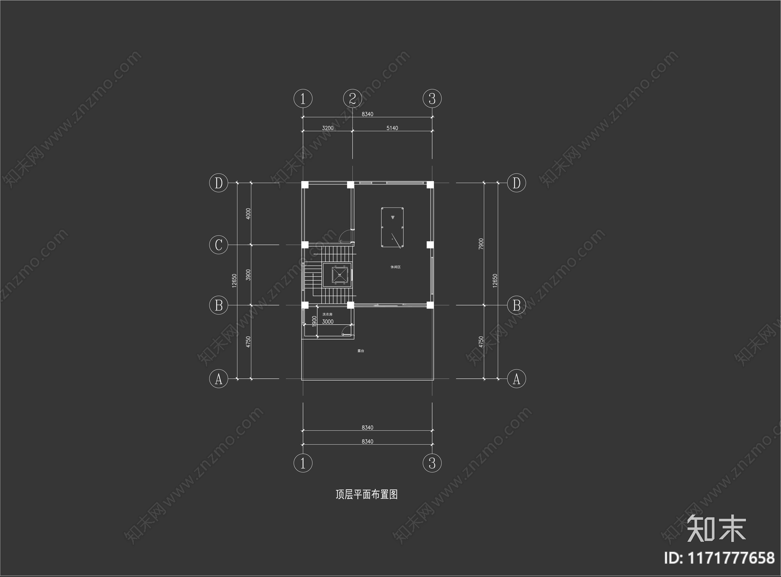 别墅施工图下载【ID:1171777658】