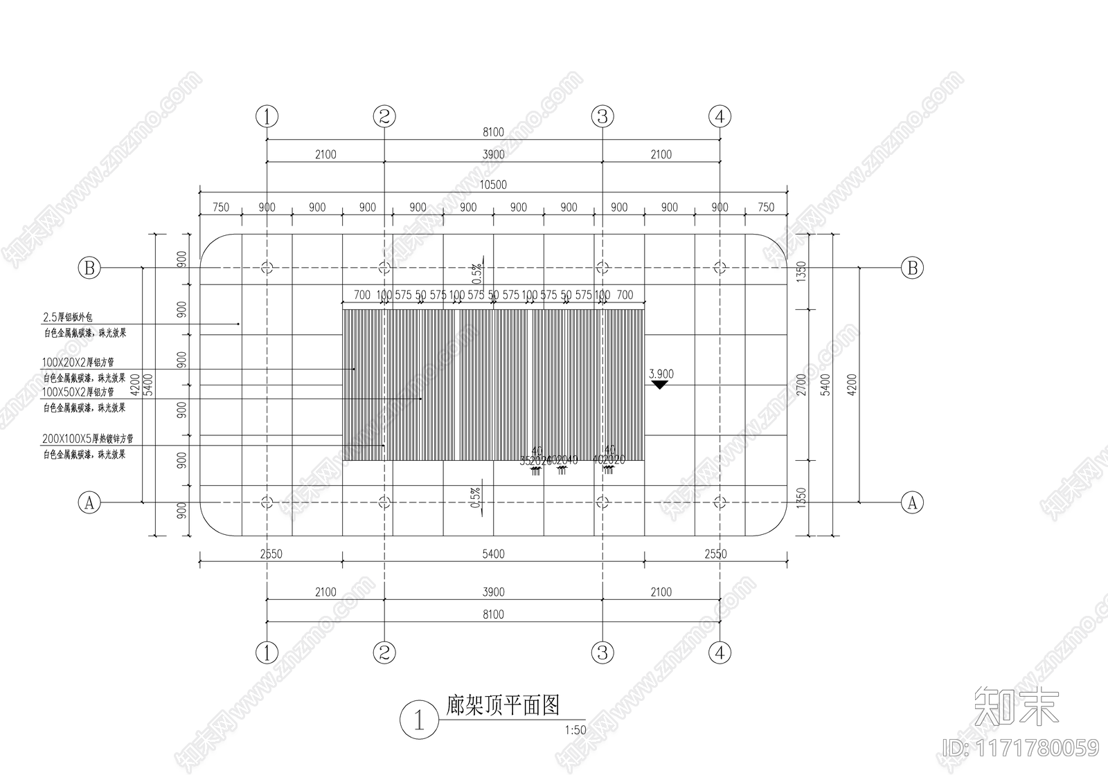 现代广场施工图下载【ID:1171780059】