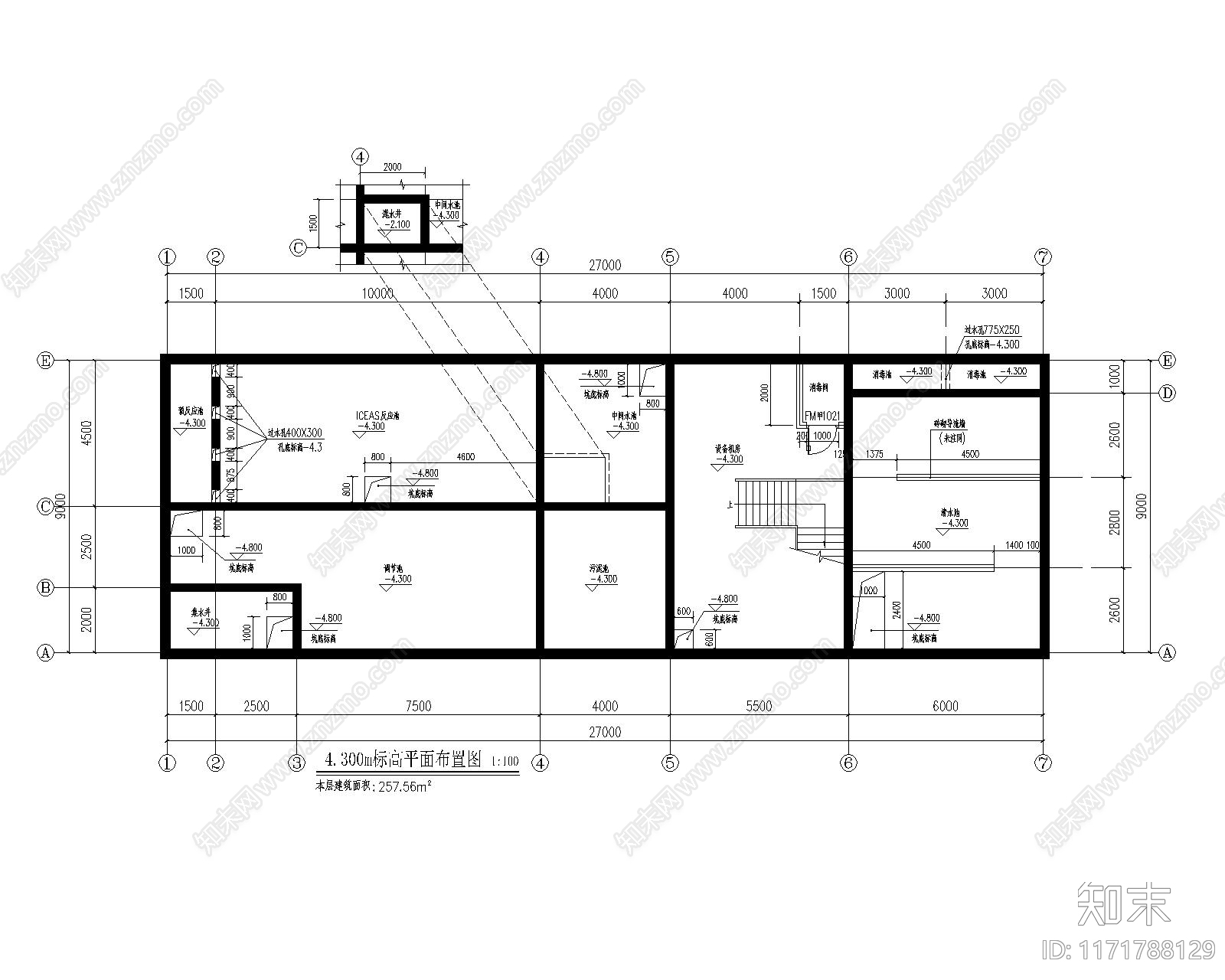 工业消防站施工图下载【ID:1171788129】