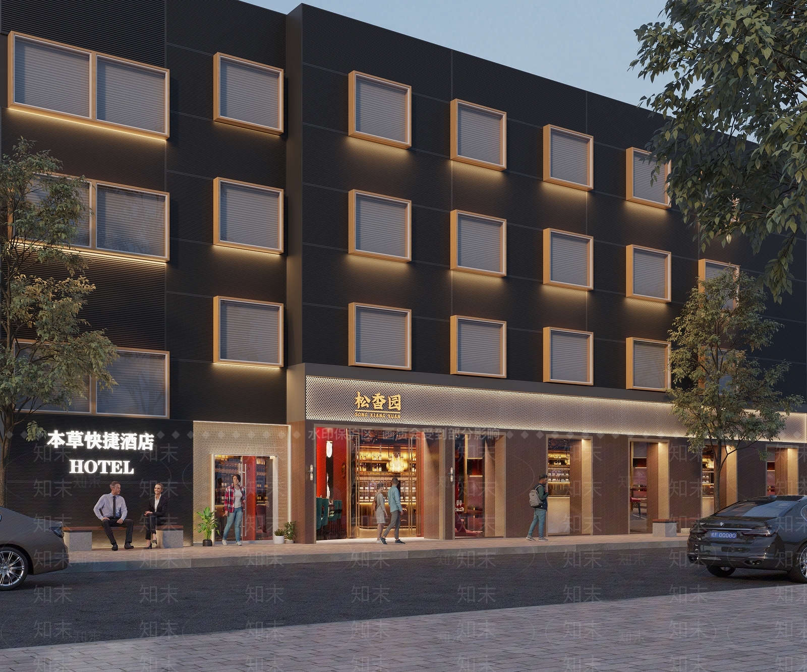 现代商场3D模型下载【ID:1171797139】