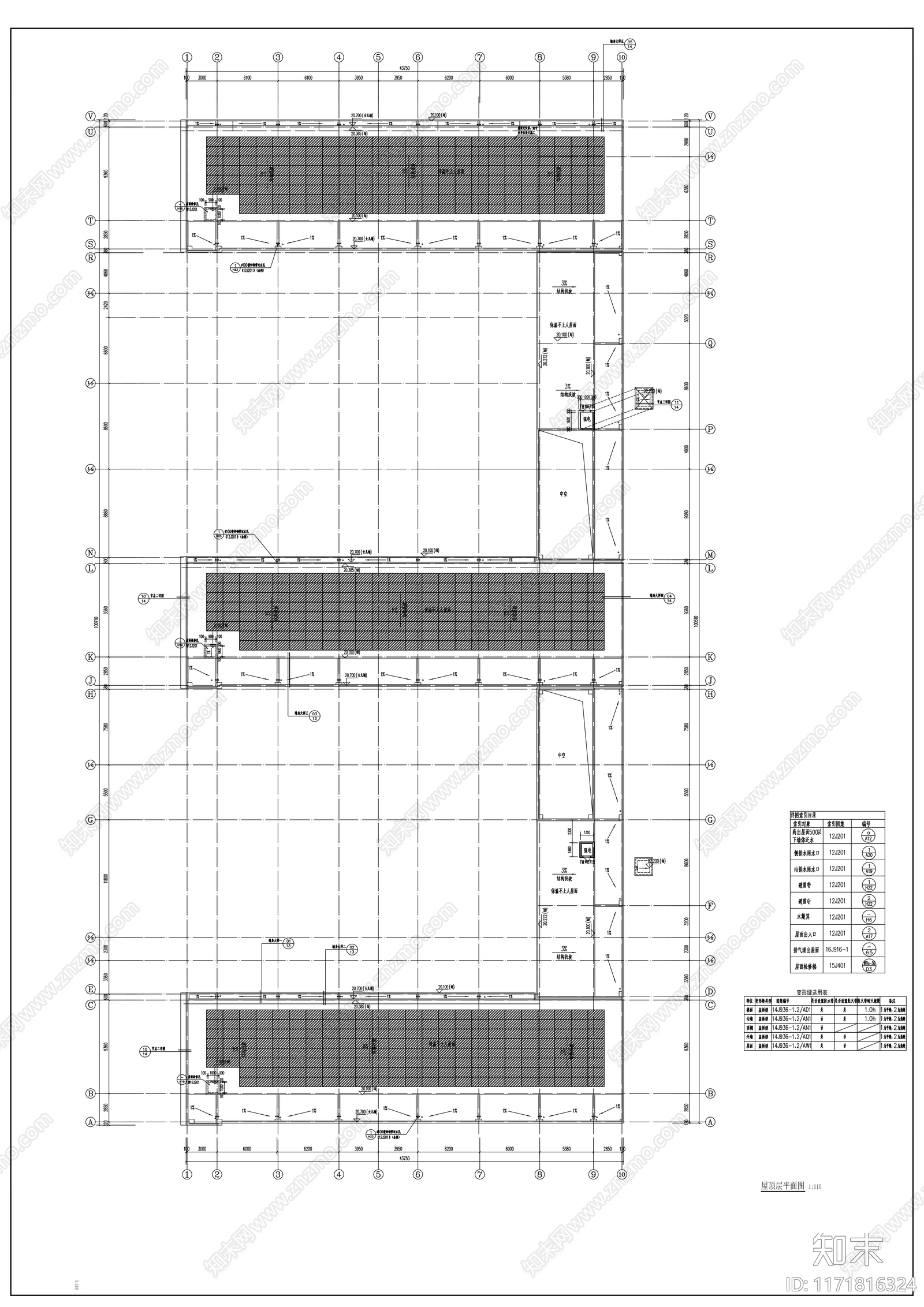 现代学校建筑cad施工图下载【ID:1171816324】