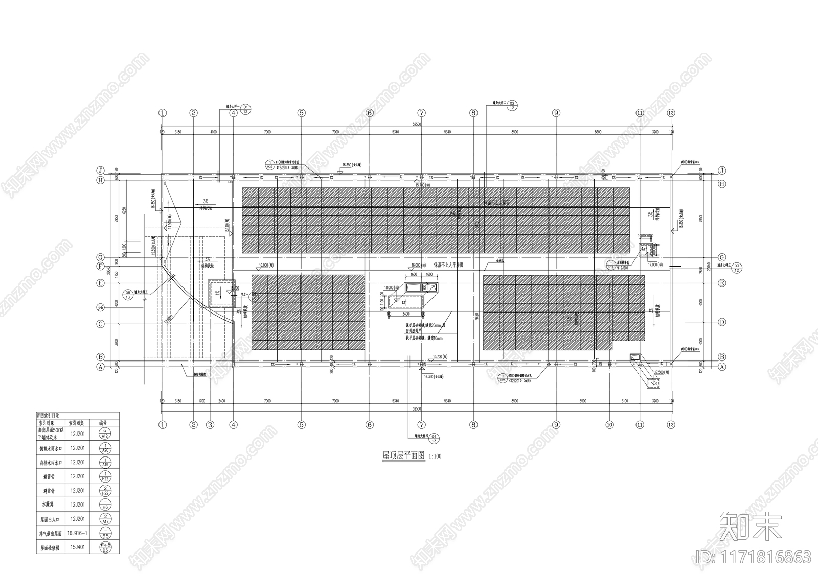 现代学校建筑cad施工图下载【ID:1171816863】