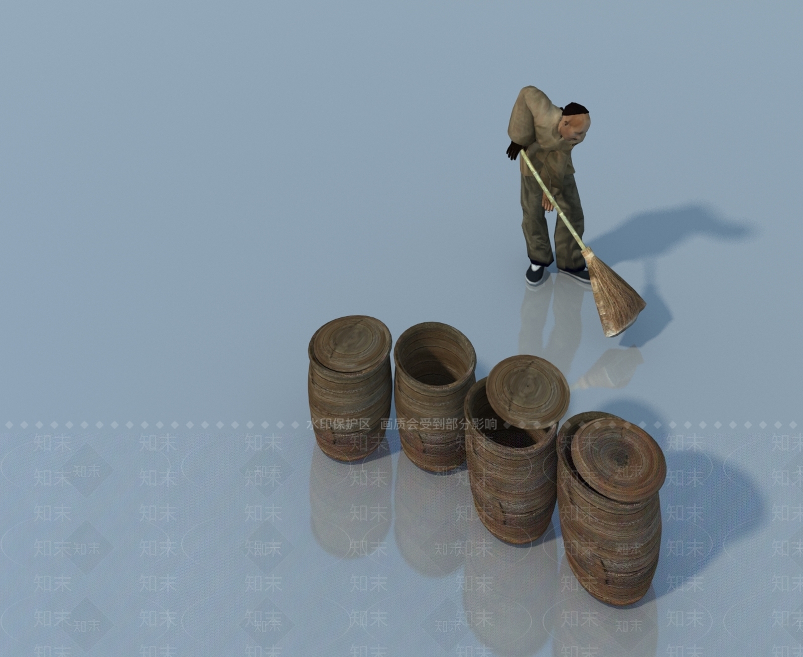现代几类组合3D模型下载【ID:1171826909】