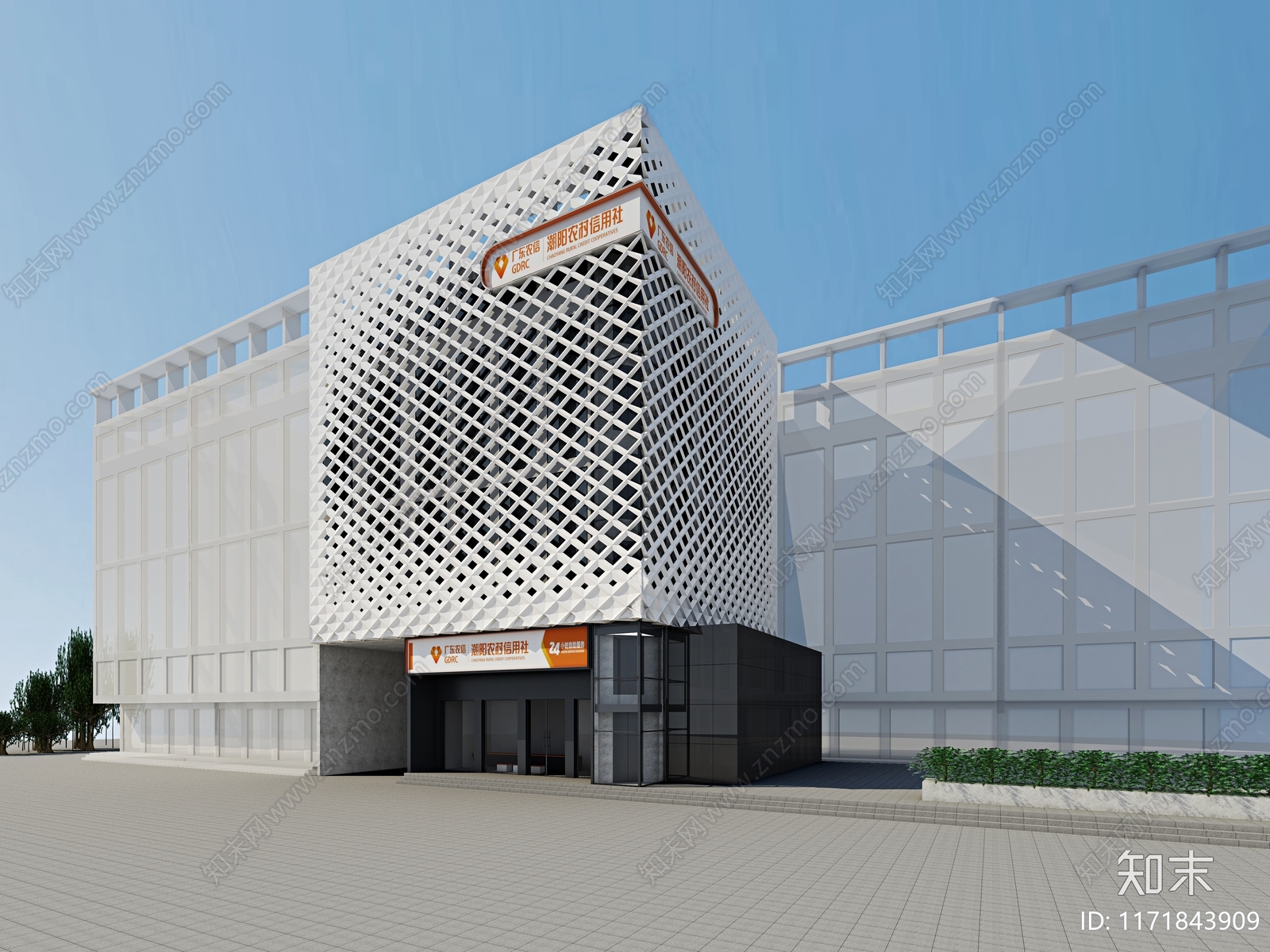 现代其他建筑外观3D模型下载【ID:1171843909】