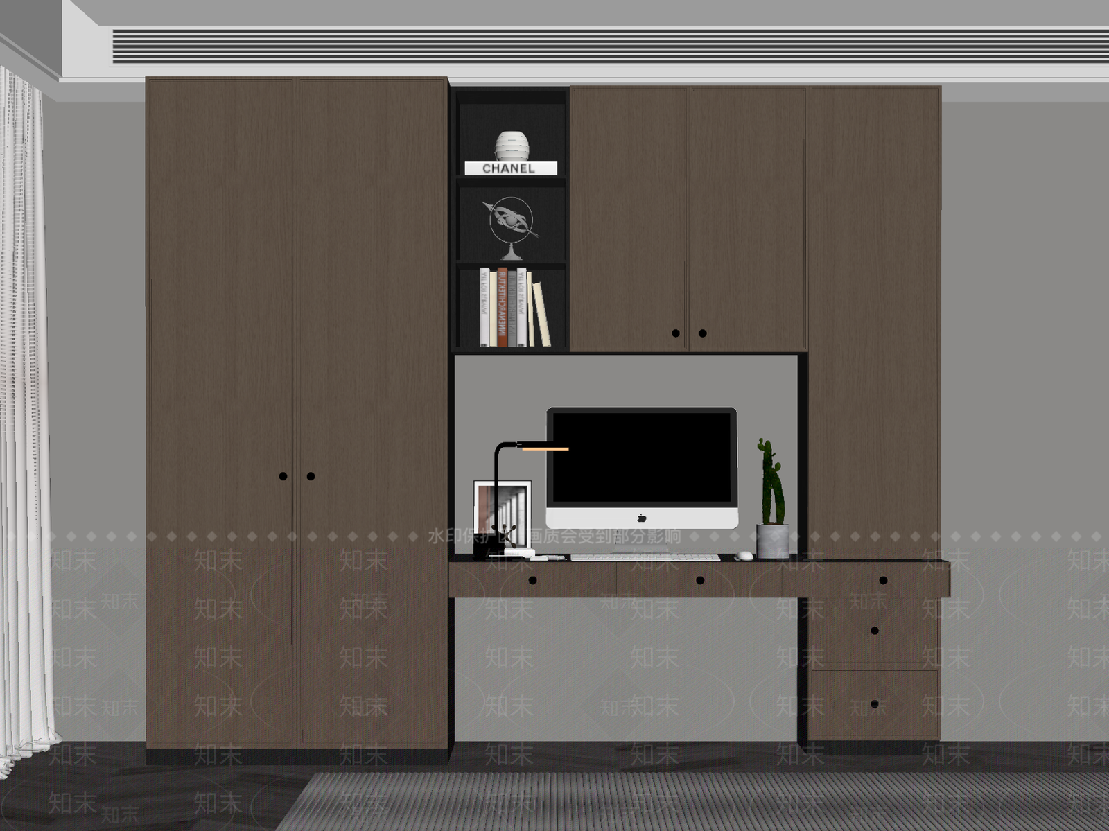 意式其他柜子SU模型下载【ID:1171854735】