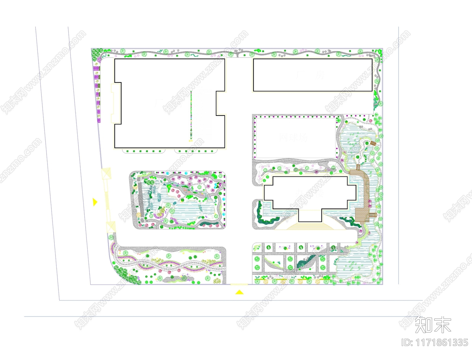 其他景观cad施工图下载【ID:1171861335】