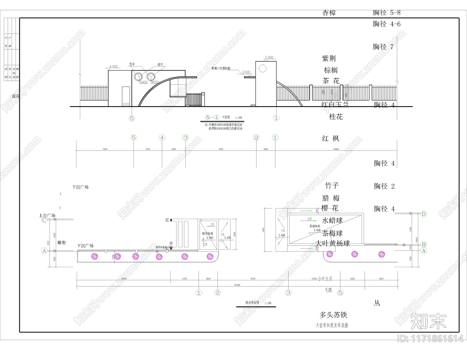 其他景观cad施工图下载【ID:1171861614】