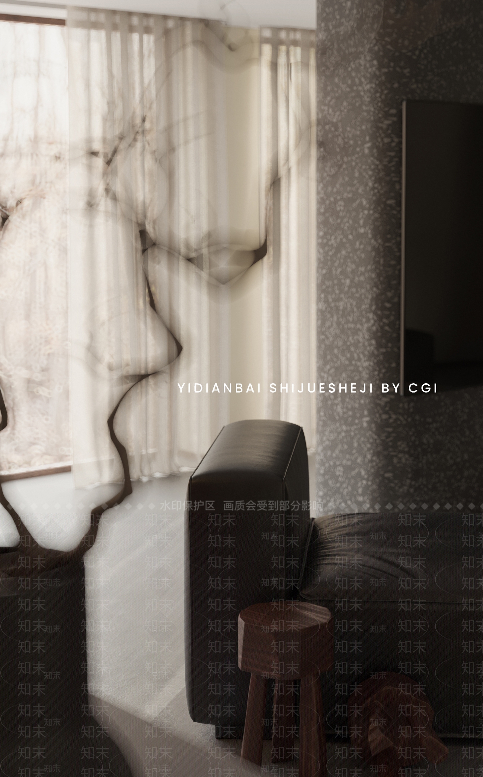 现代家居客厅3D模型下载【ID:1171862037】