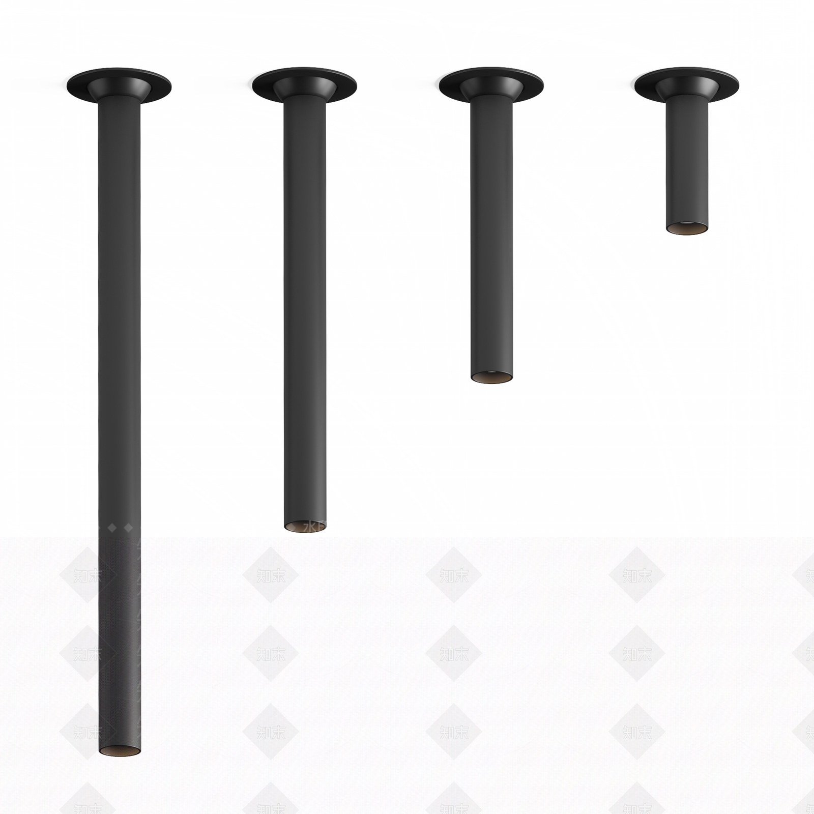 现代射灯3D模型下载【ID:1185440745】