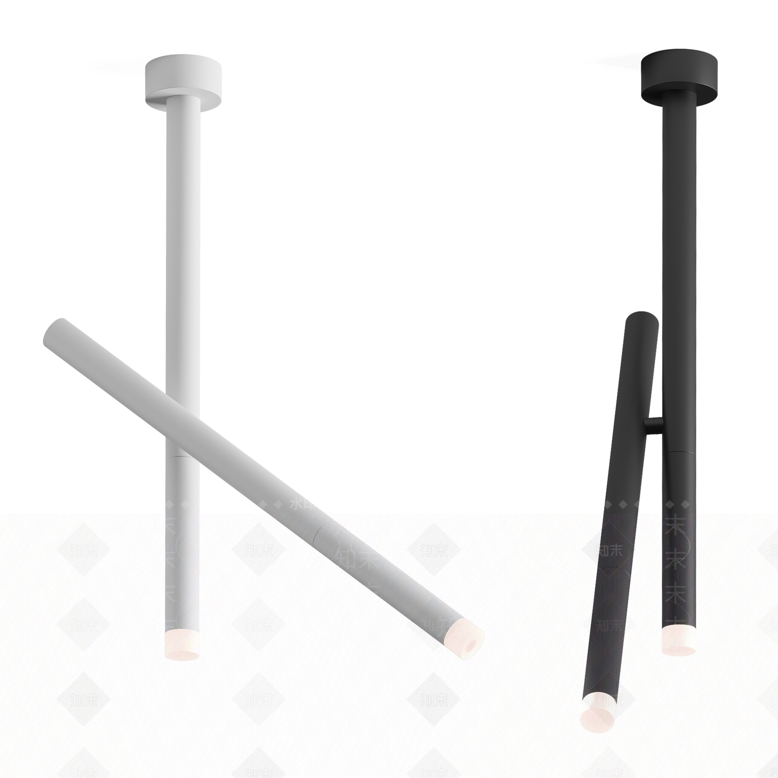 现代射灯3D模型下载【ID:1185440745】