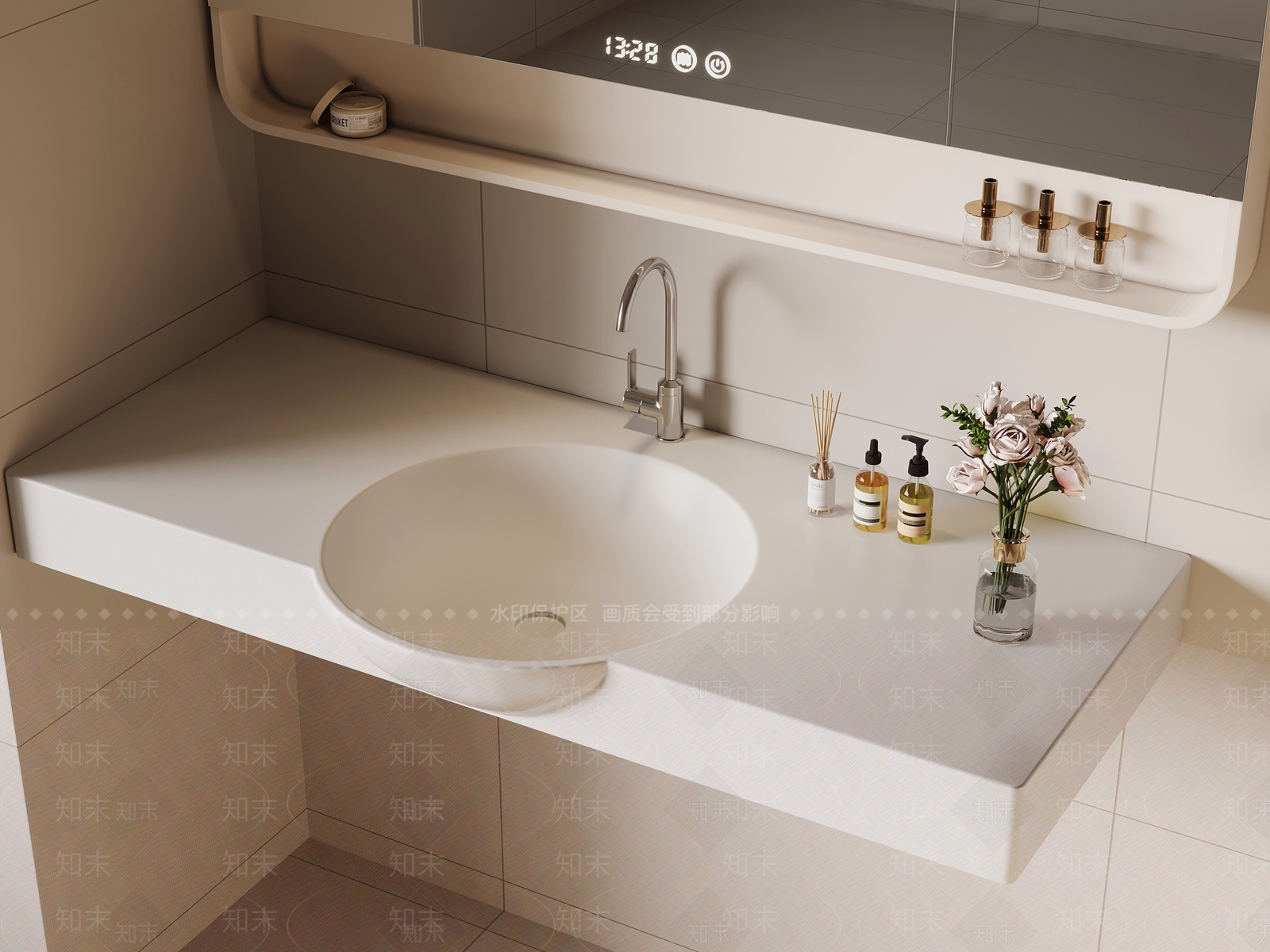 洗手台3D模型下载【ID:1171869412】