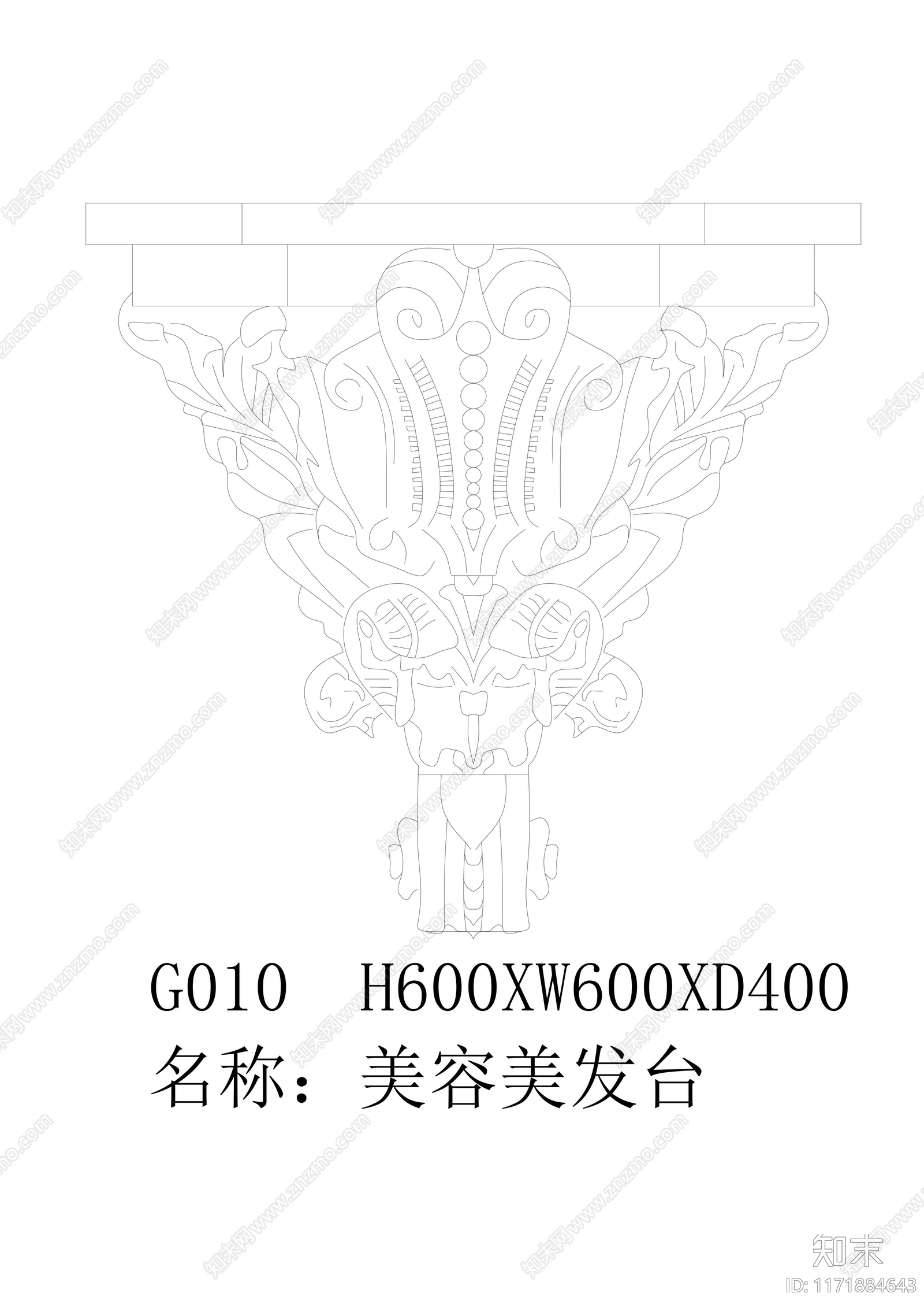 欧式工装图库cad施工图下载【ID:1171884643】