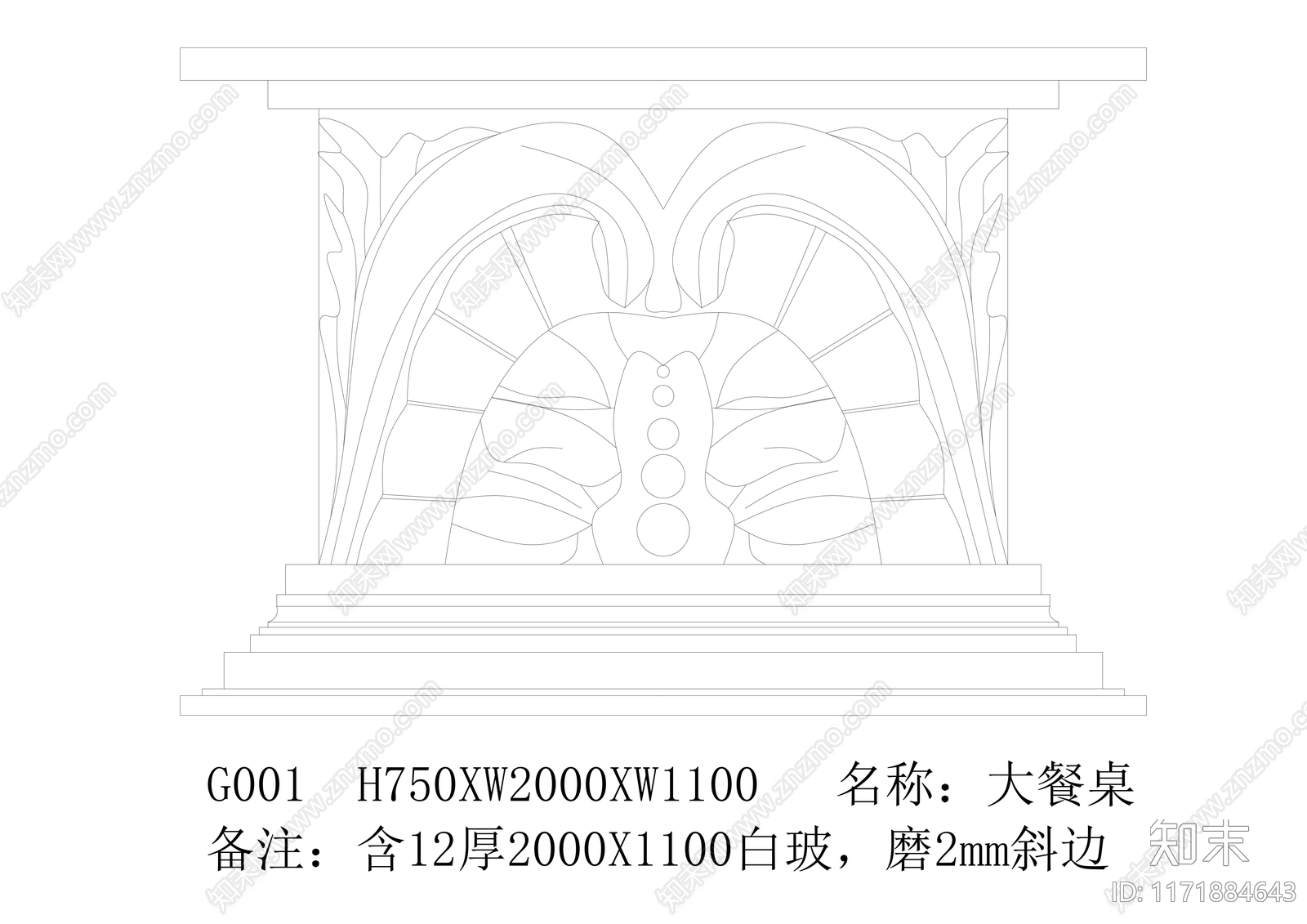 欧式工装图库cad施工图下载【ID:1171884643】