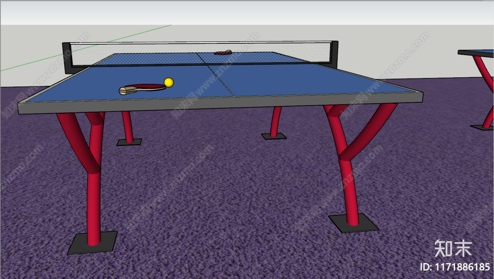 球类器材SU模型下载【ID:1171886185】