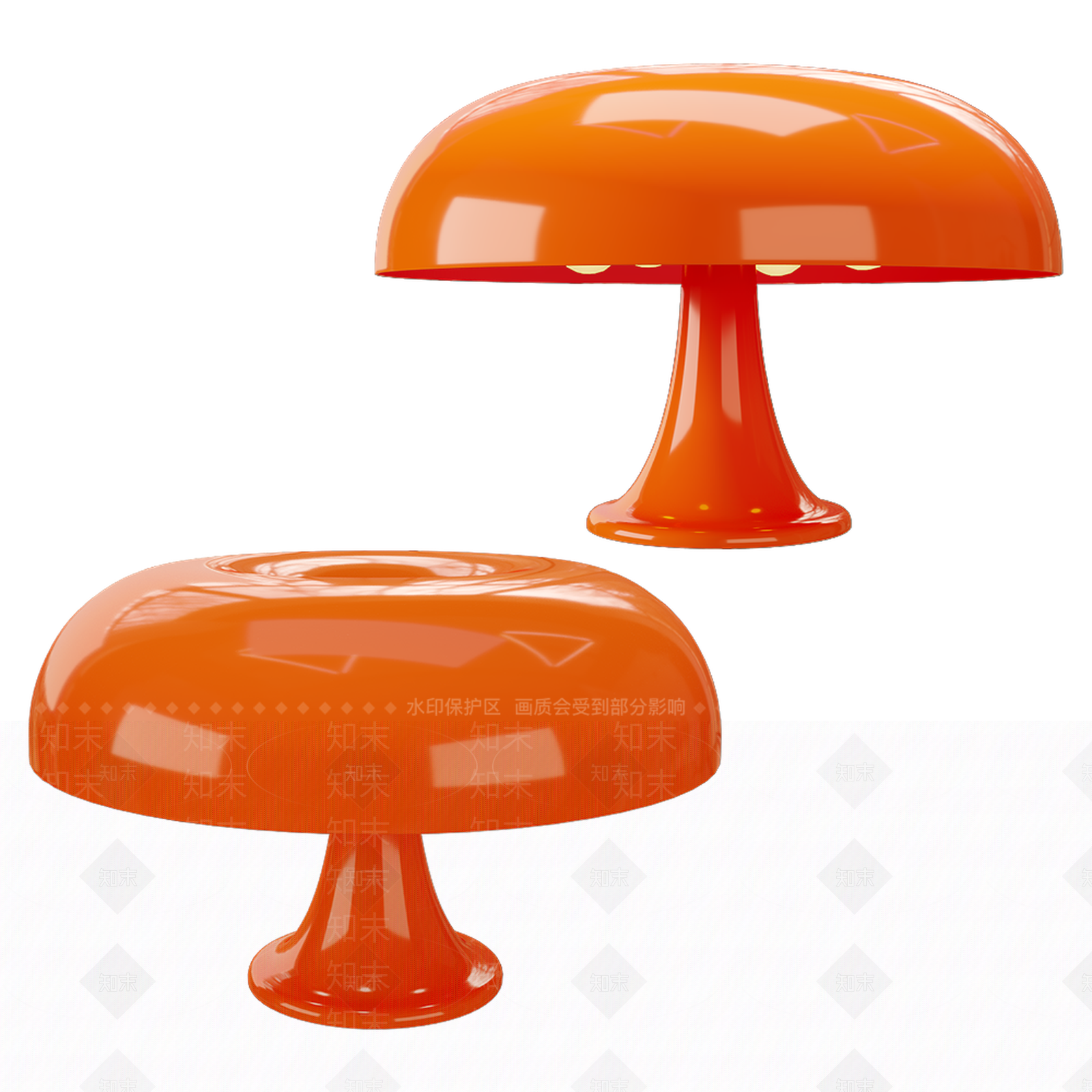 欧式美式台灯SU模型下载【ID:1172177751】