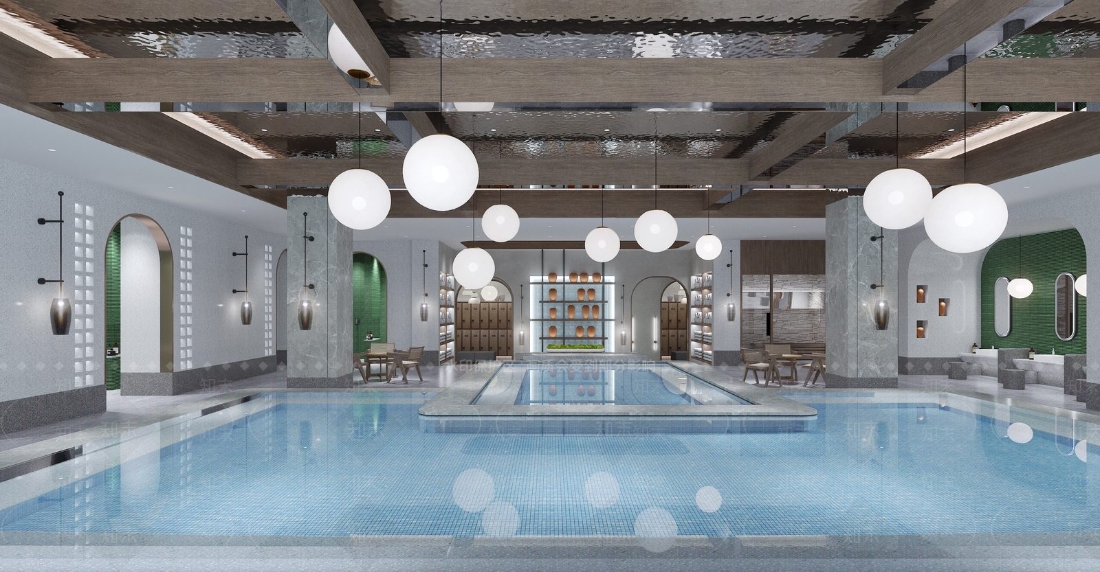 现代轻奢酒店3D模型下载【ID:1171940449】
