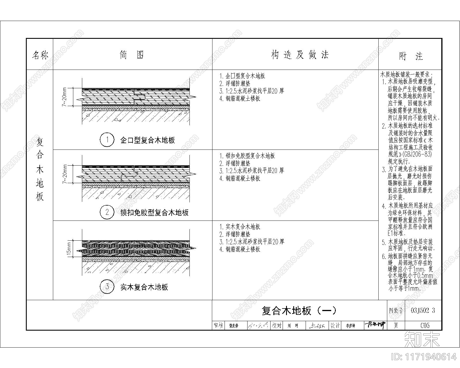 现代地面节点cad施工图下载【ID:1171940614】