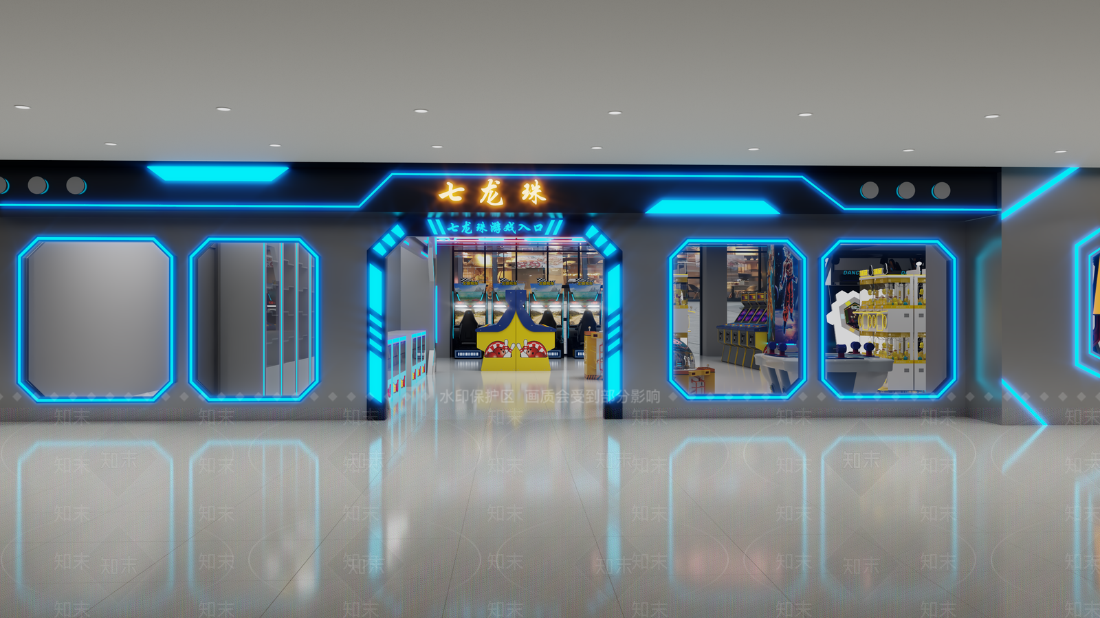 现代其他休闲娱乐空间SU模型下载【ID:1171944952】