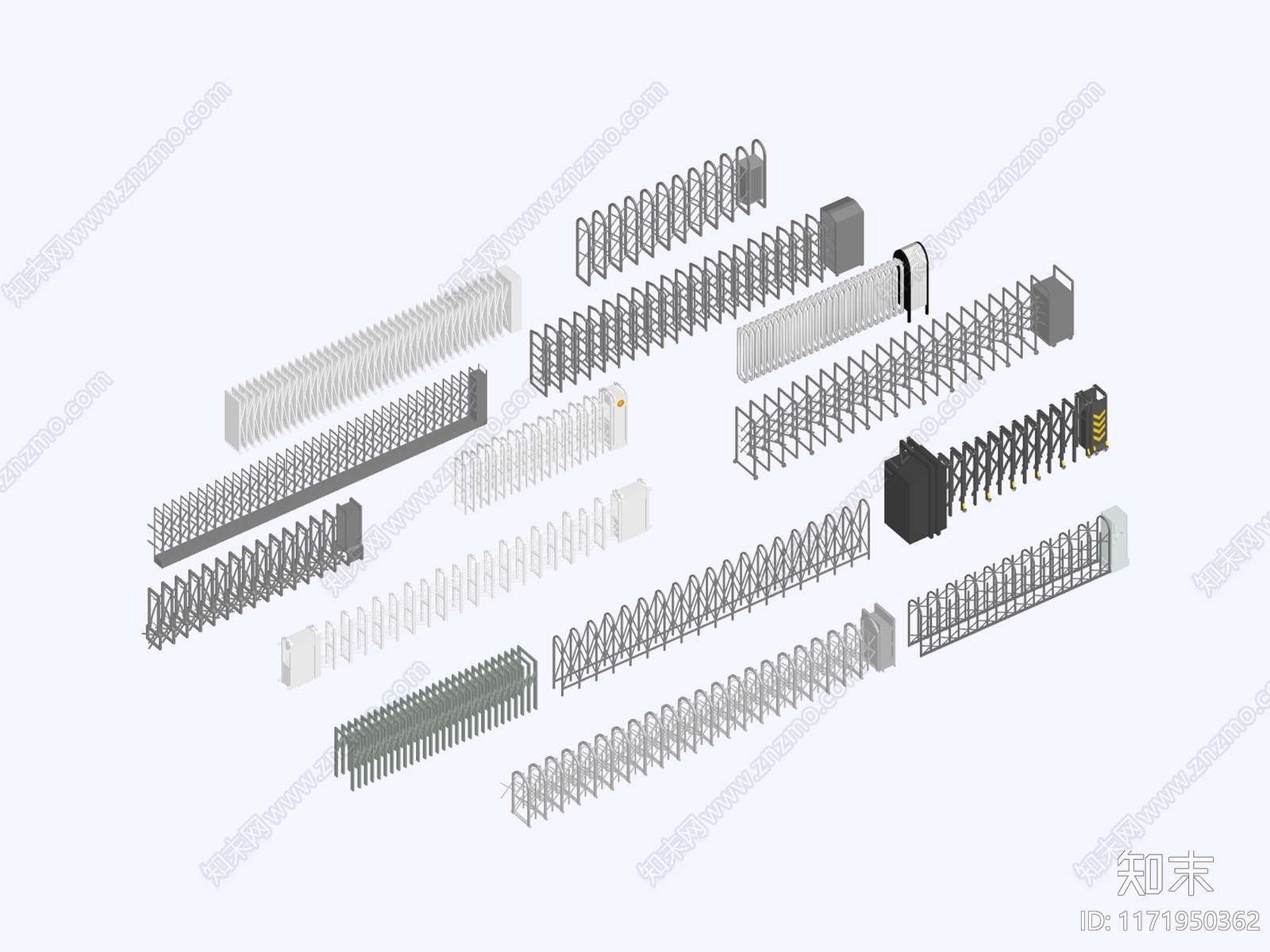 门禁SU模型下载【ID:1171950362】