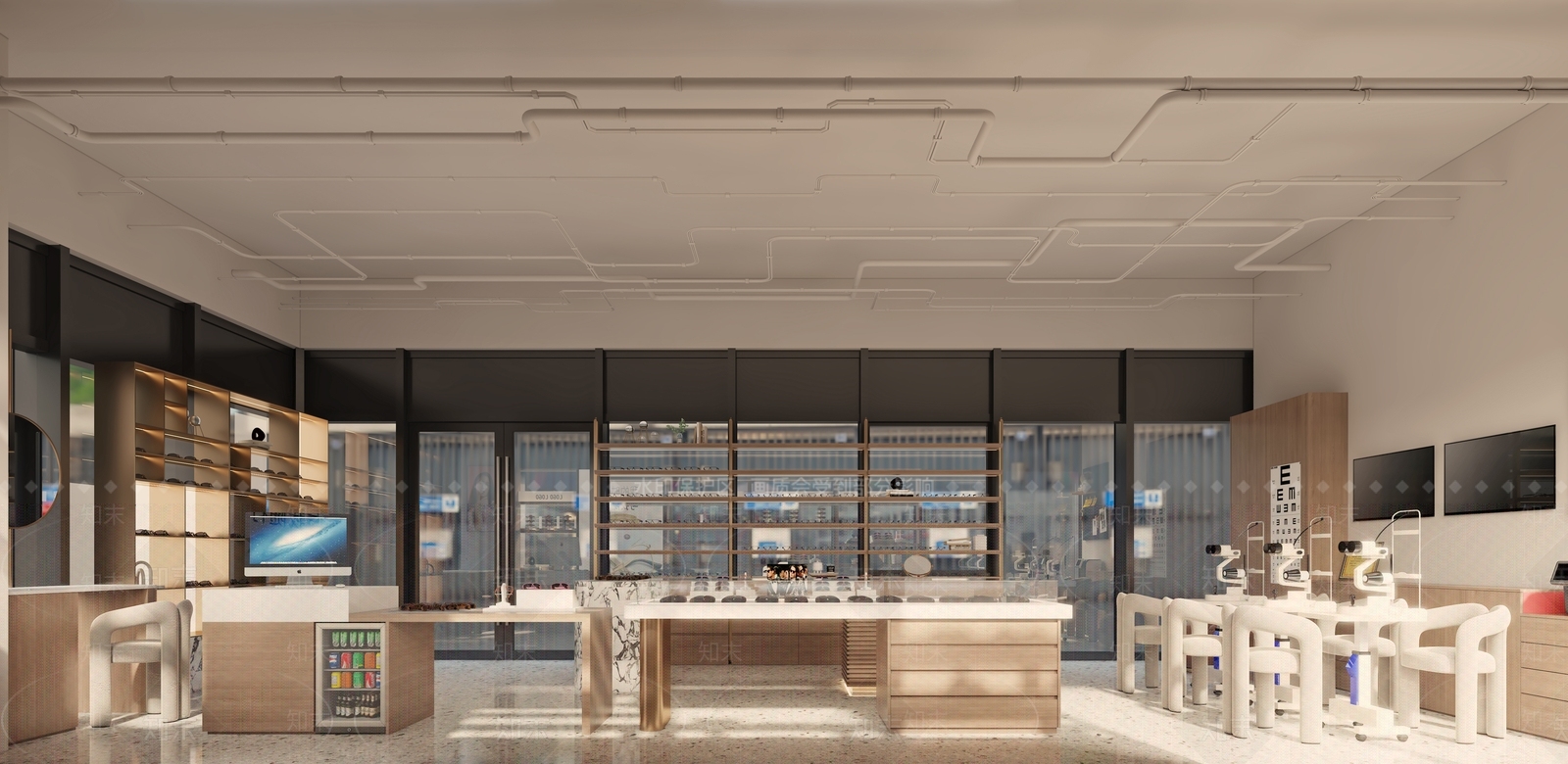 现代眼镜店3D模型下载【ID:1171951624】