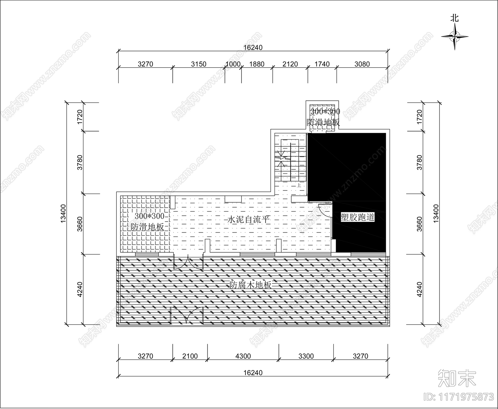 现代其他餐饮空间施工图下载【ID:1171975873】