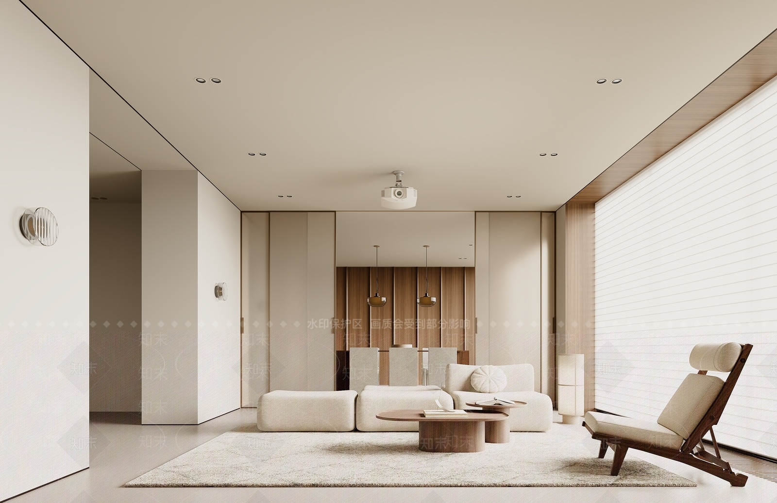 现代家居餐厅3D模型下载【ID:1214756799】