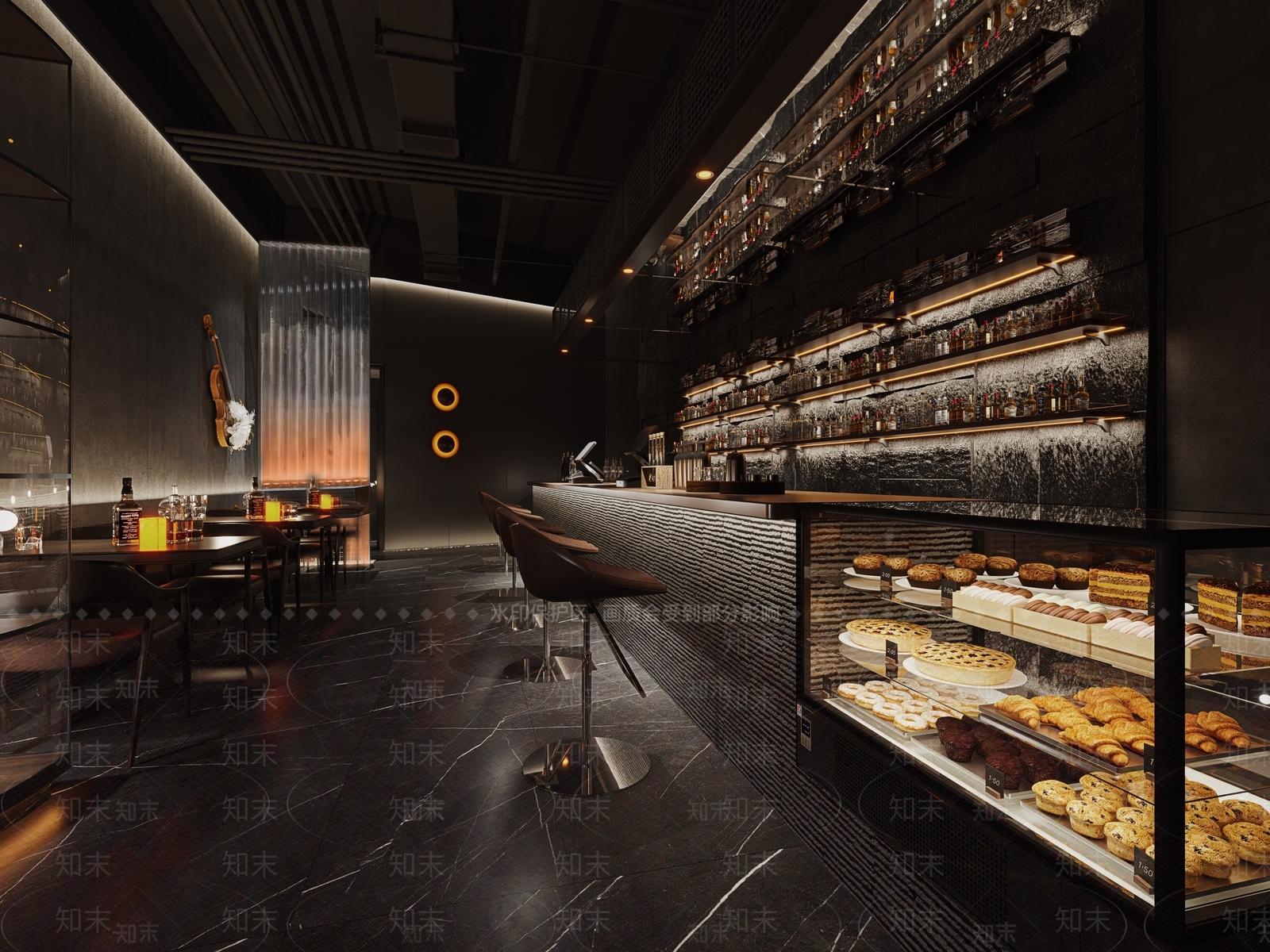 现代工业酒吧3D模型下载【ID:1171983997】