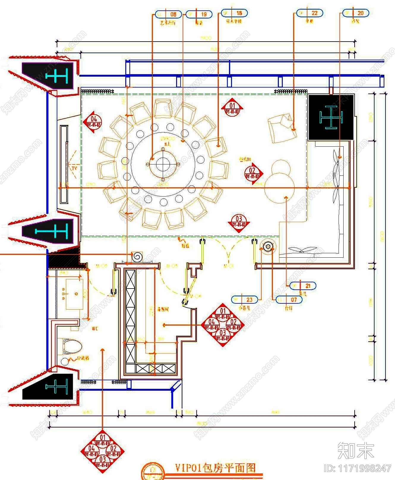 现代工装图库施工图下载【ID:1171998247】