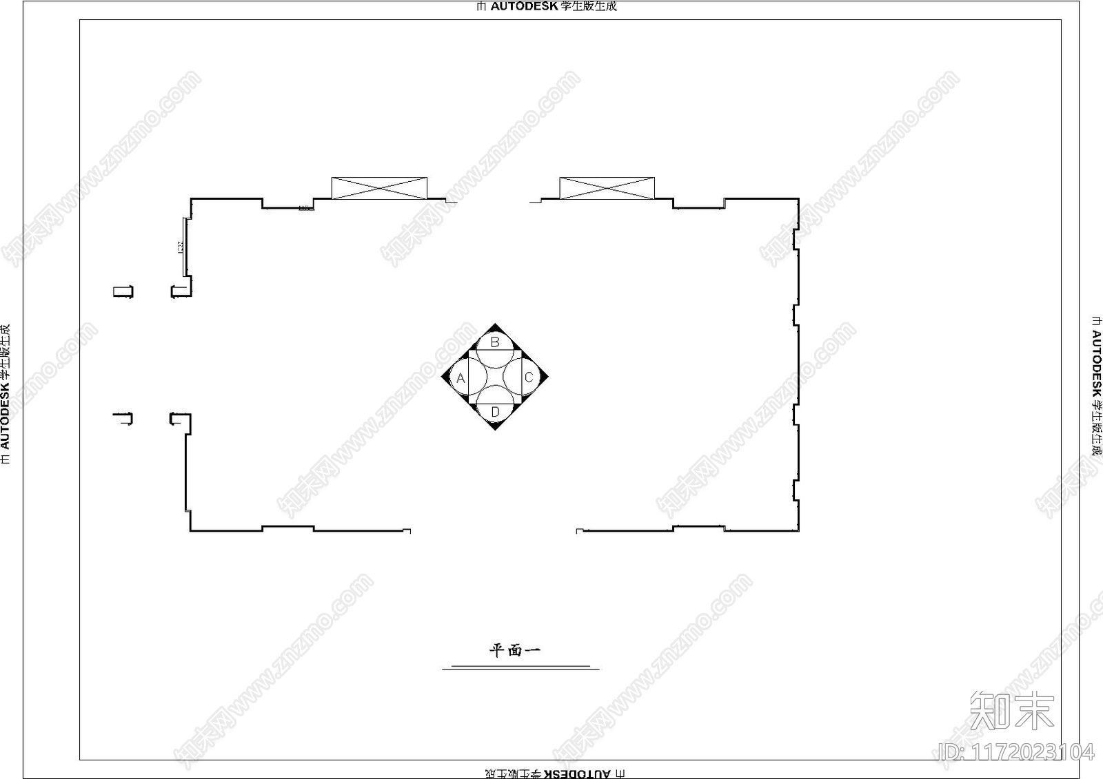 欧式美式综合硬装构件图库施工图下载【ID:1172023104】