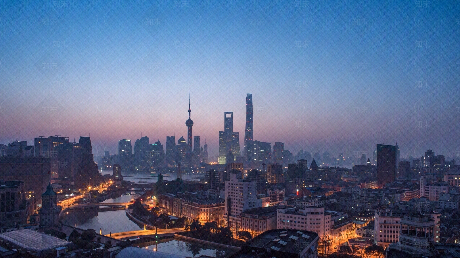 城市背景高清贴图材质