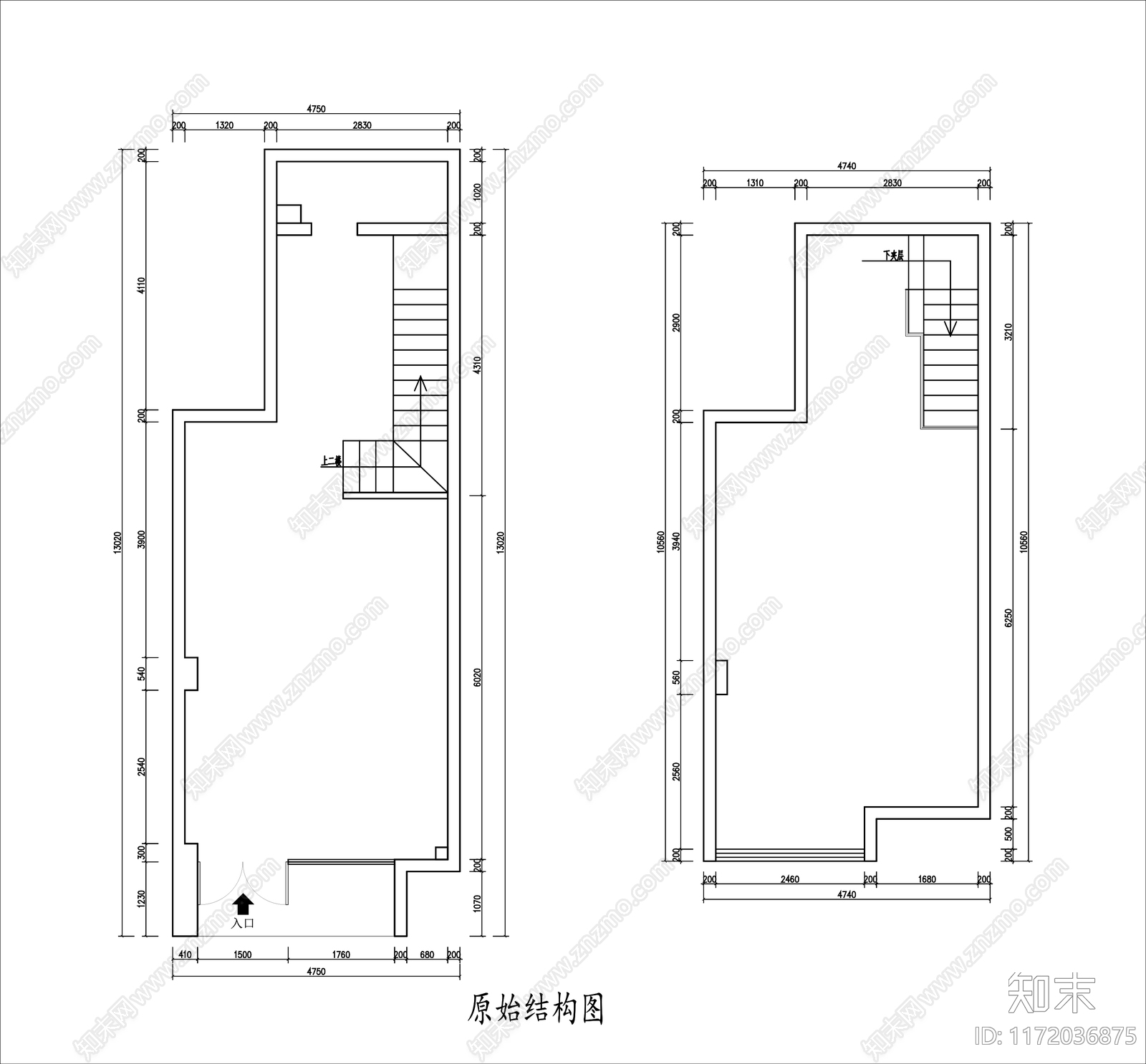 现代服装店cad施工图下载【ID:1172036875】