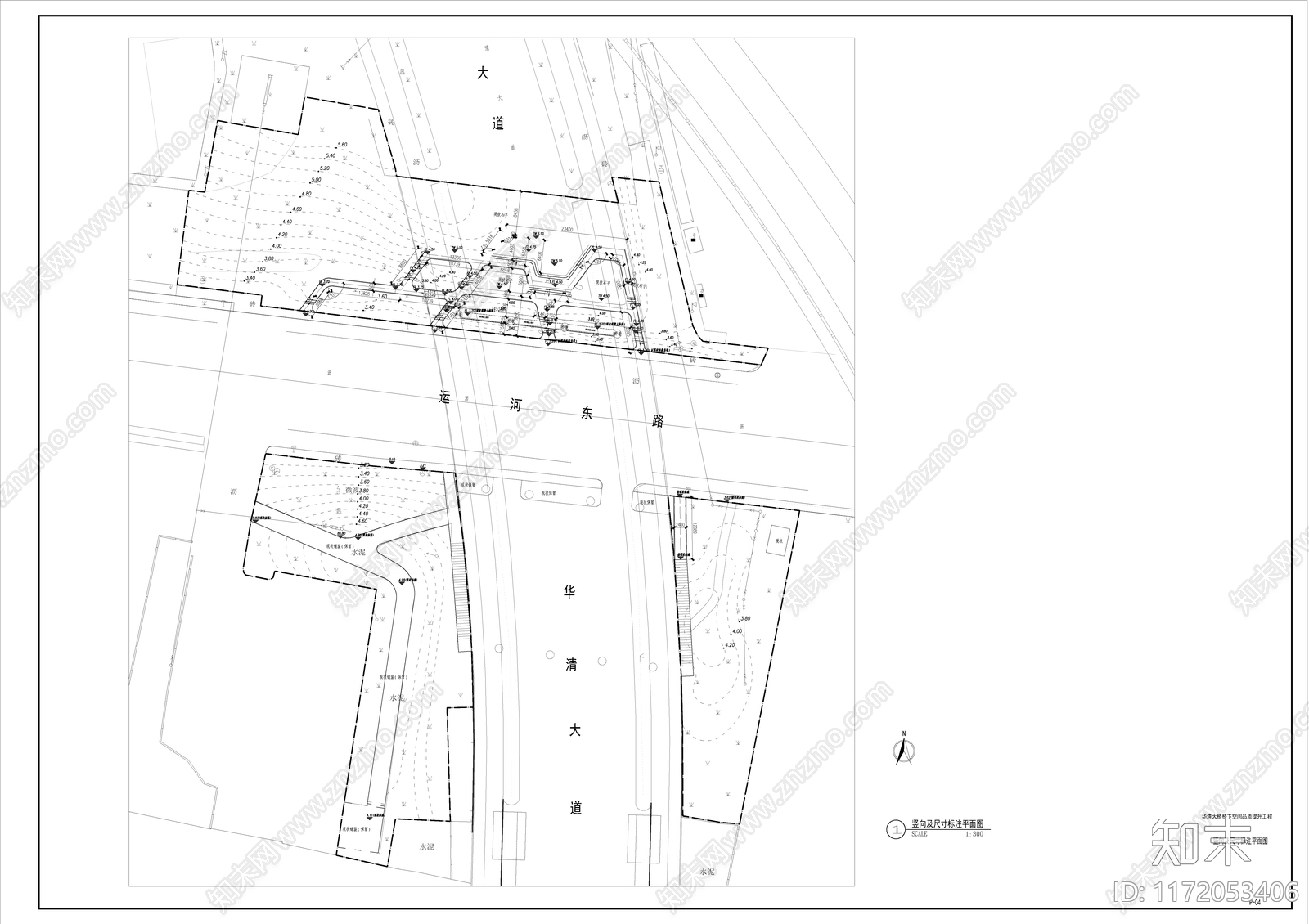 现代其他景观cad施工图下载【ID:1172053406】