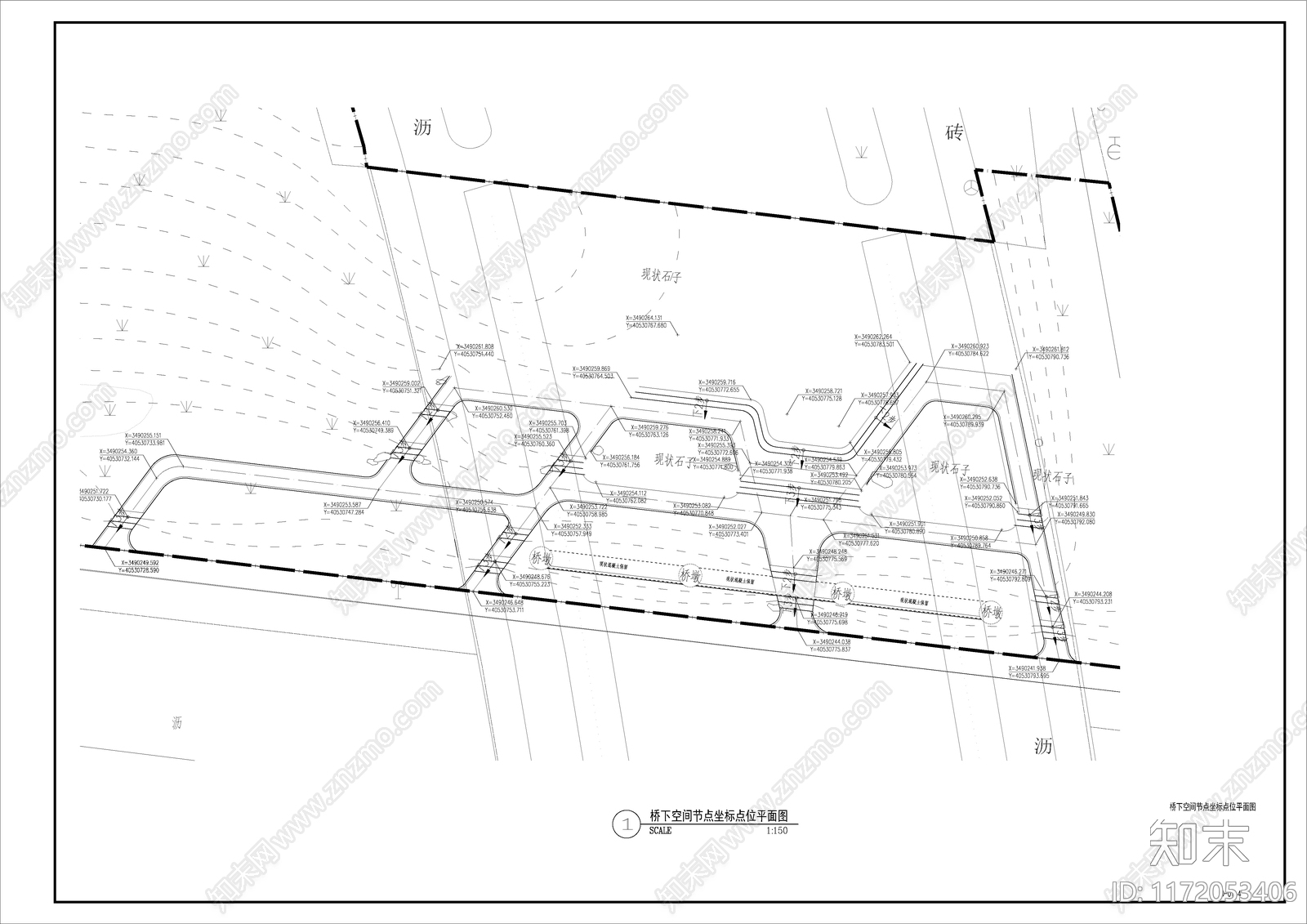 现代其他景观cad施工图下载【ID:1172053406】