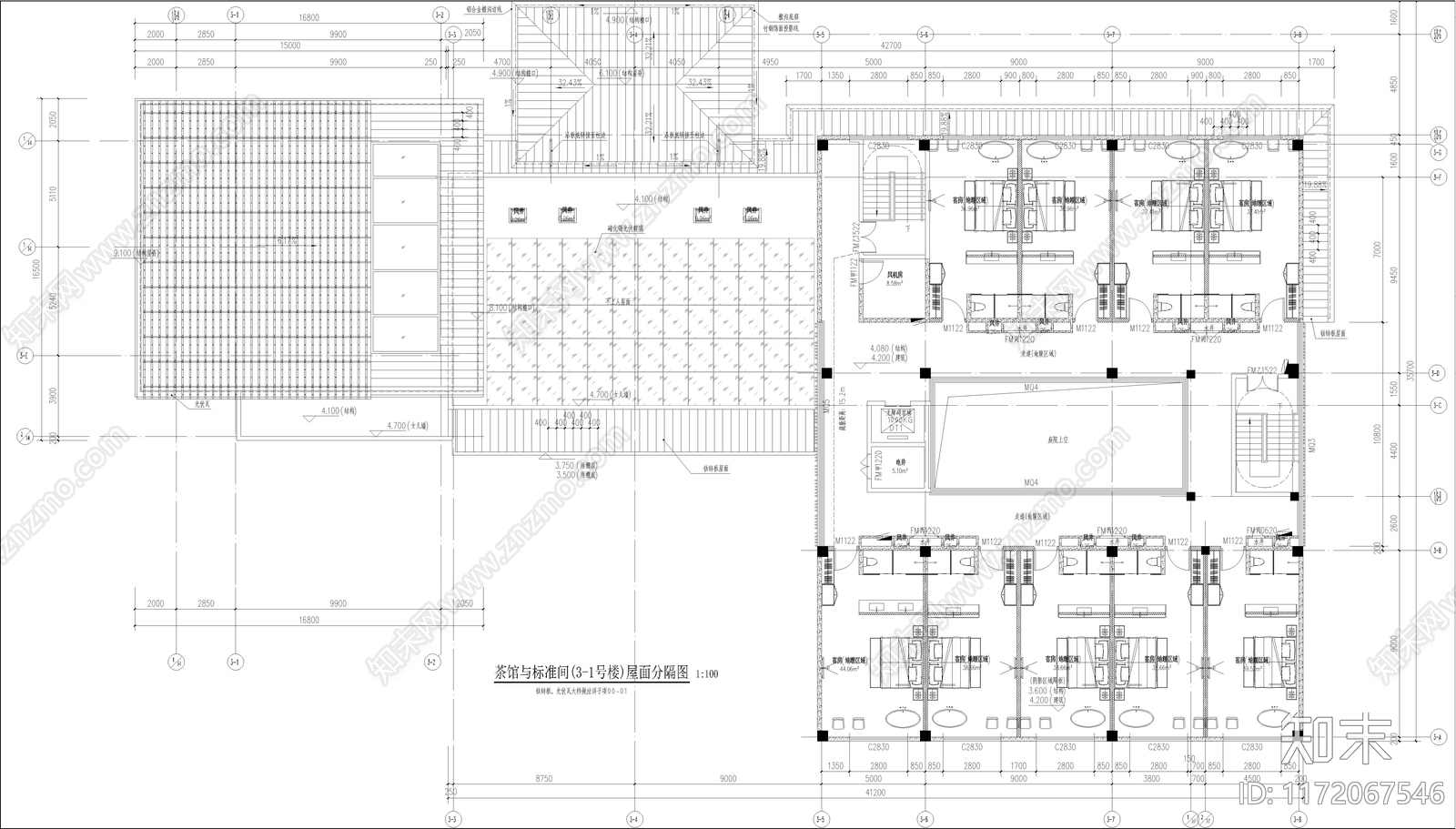 现代其他商业建筑cad施工图下载【ID:1172067546】