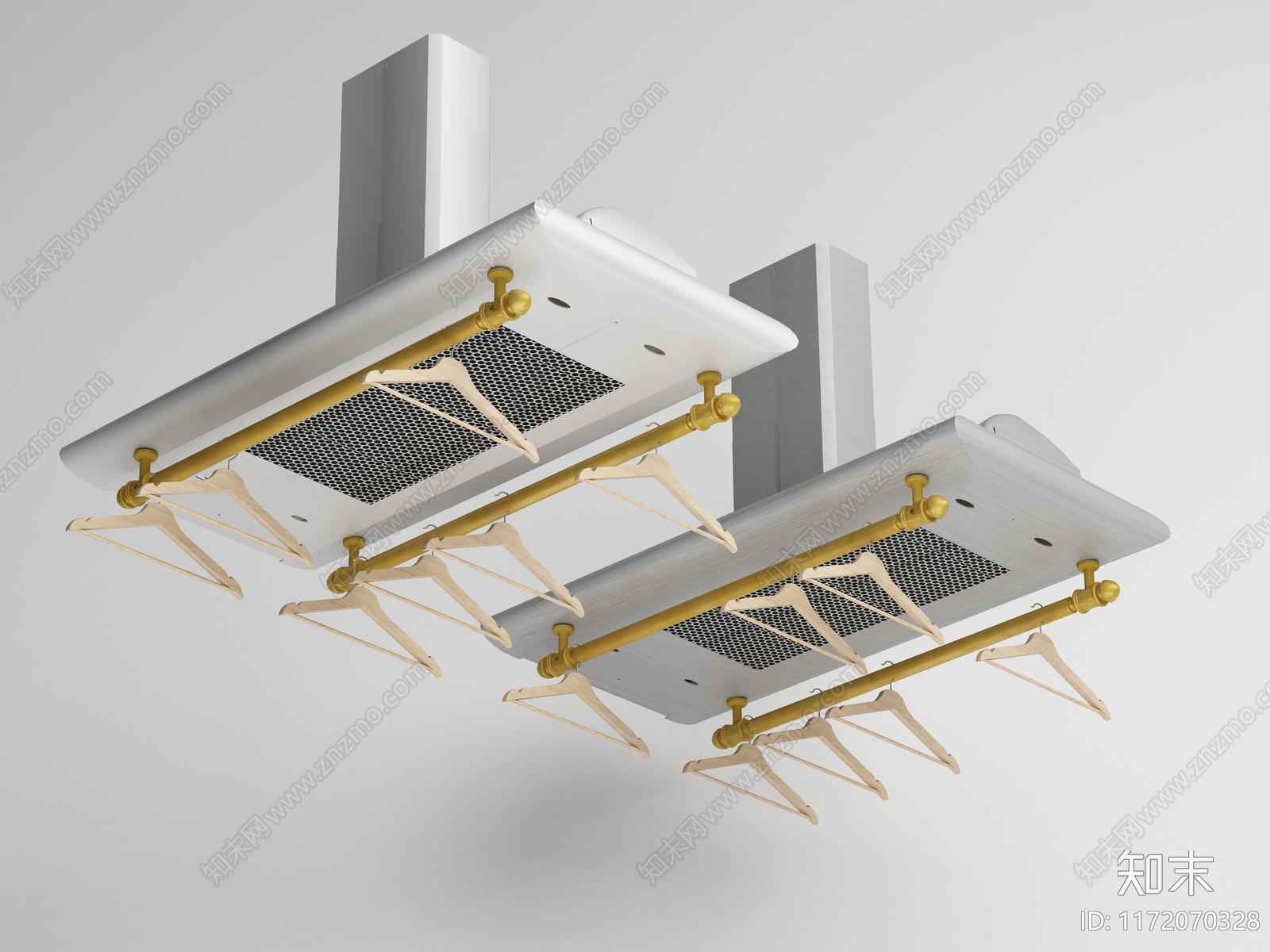 晾衣架3D模型下载【ID:1172070328】