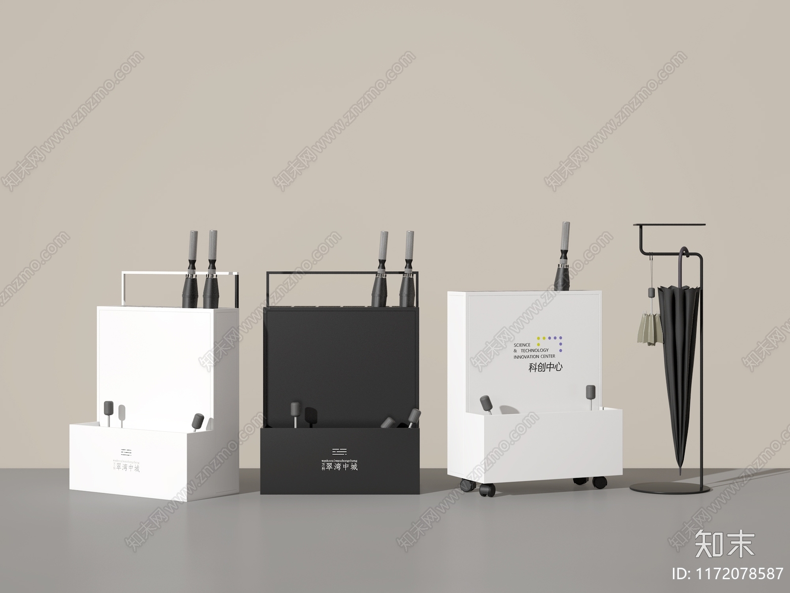 公用器材3D模型下载【ID:1172078587】