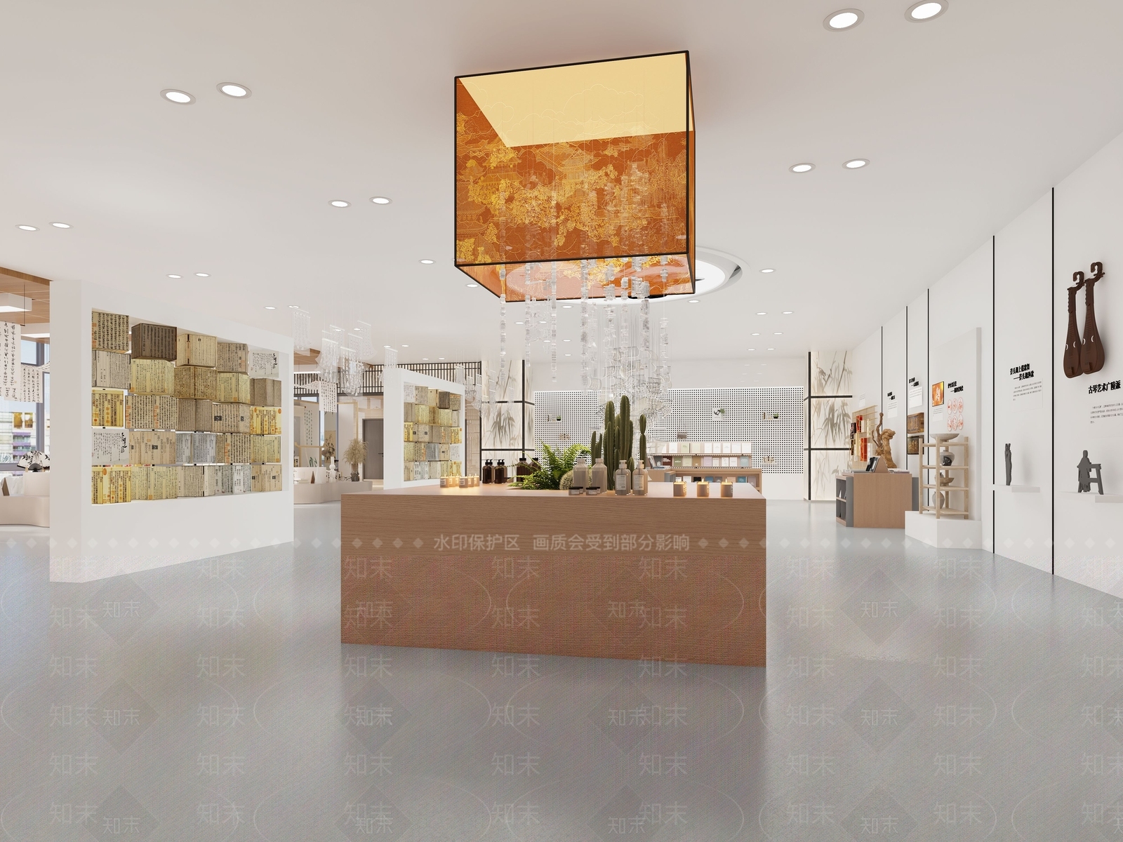 现代简约其他商业空间3D模型下载【ID:1172083550】