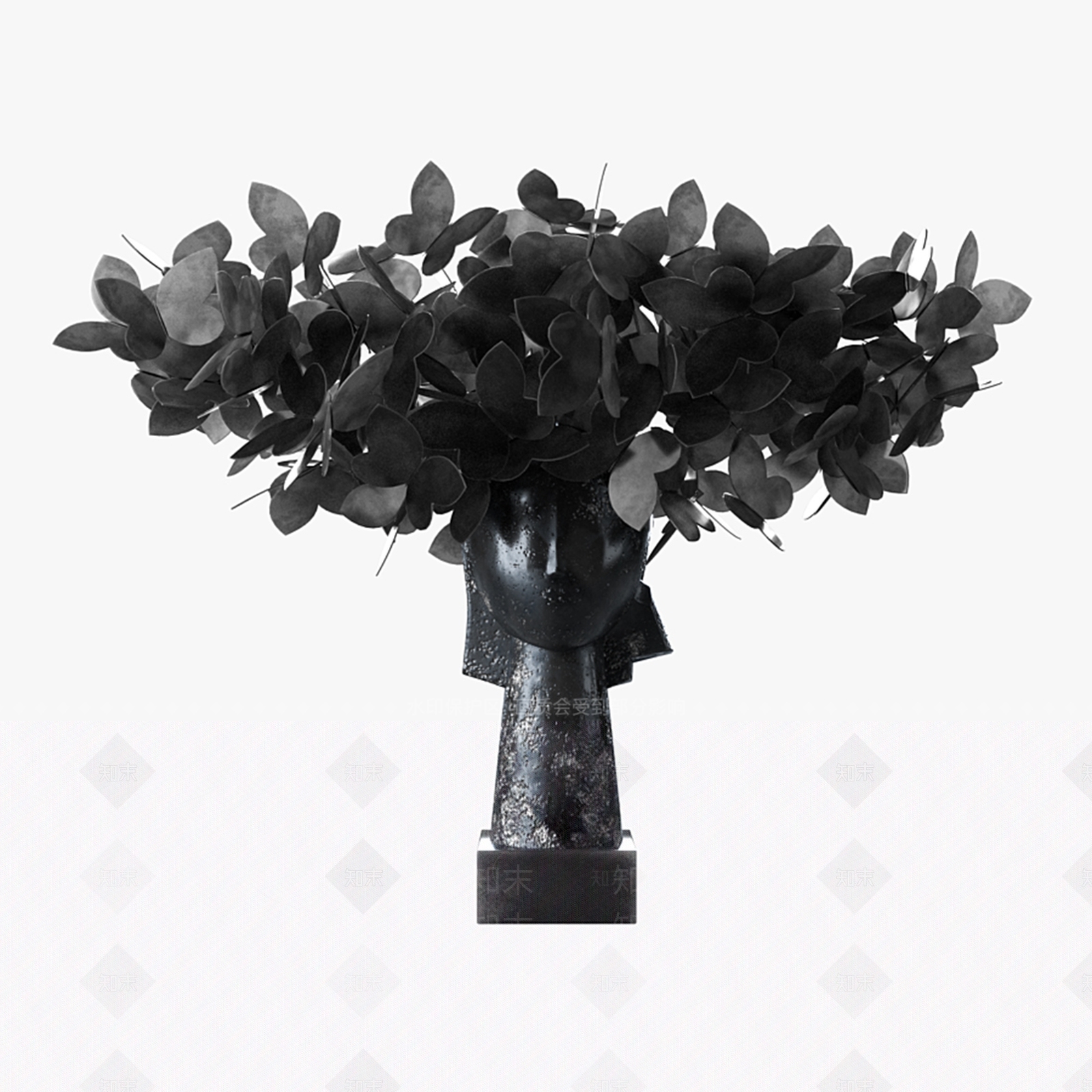 现代摆件组合3D模型下载【ID:1172083177】