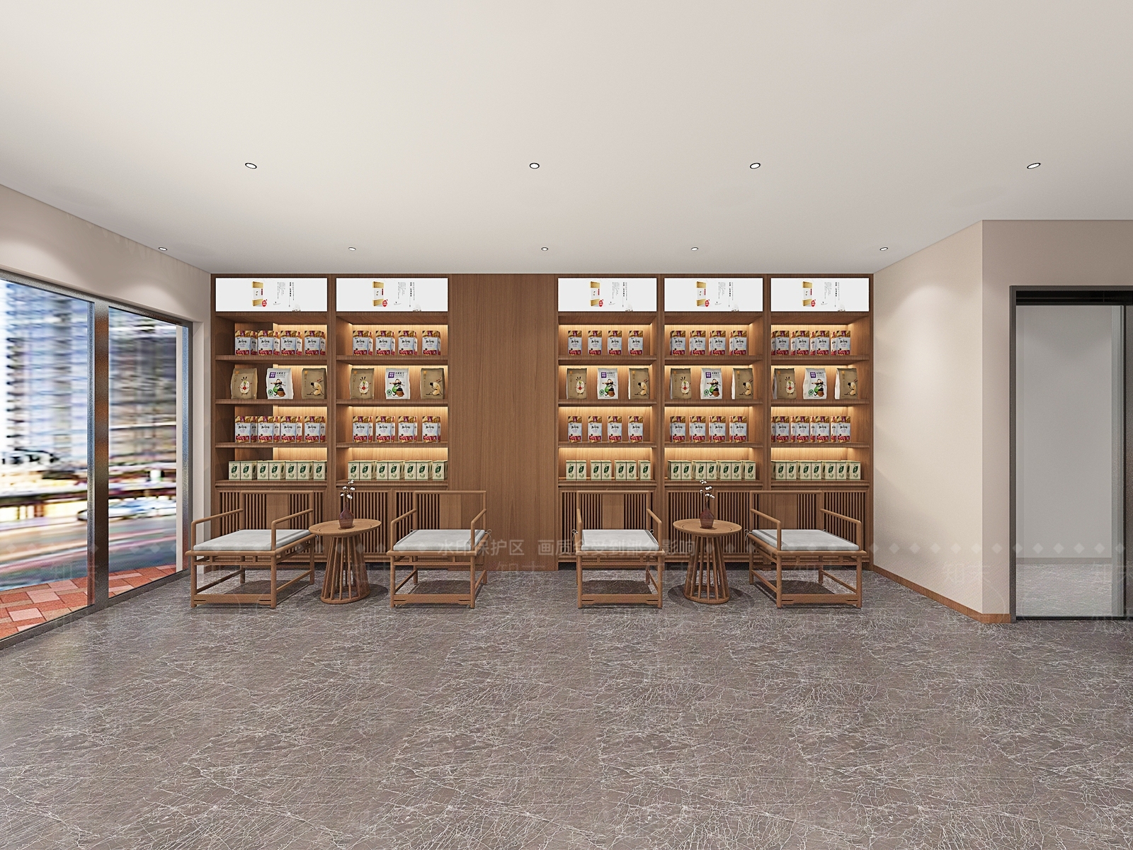 新中式中式医院3D模型下载【ID:1172094510】