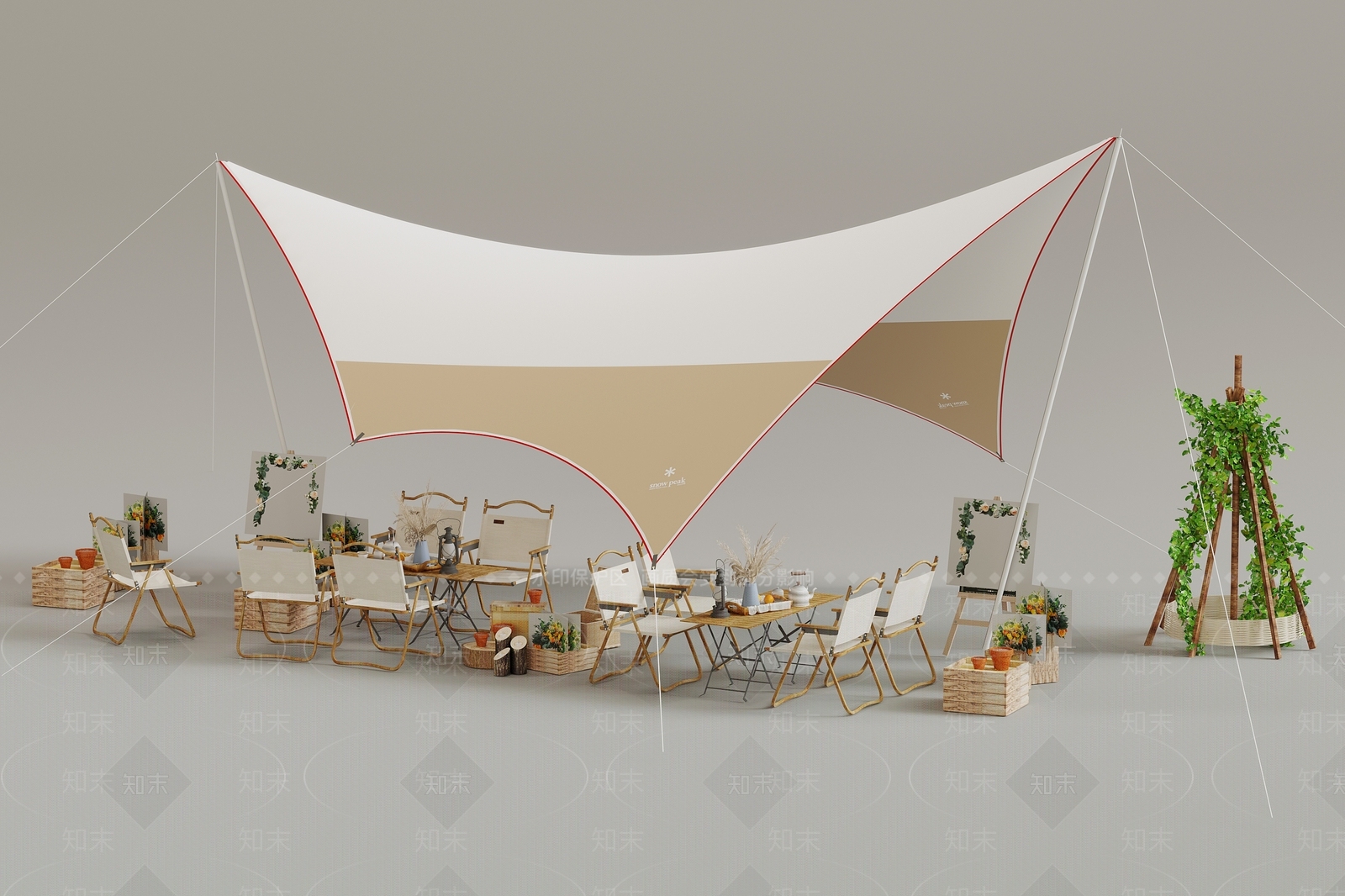 帐篷3D模型下载【ID:1172096029】