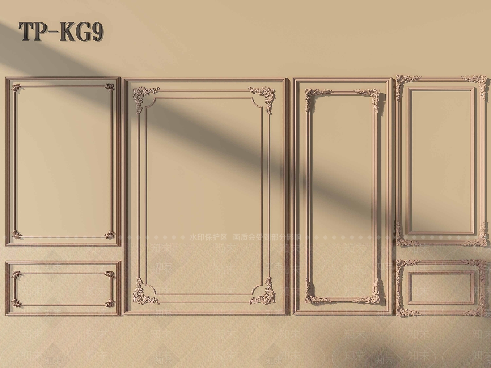 现代线条3D模型下载【ID:1172099037】