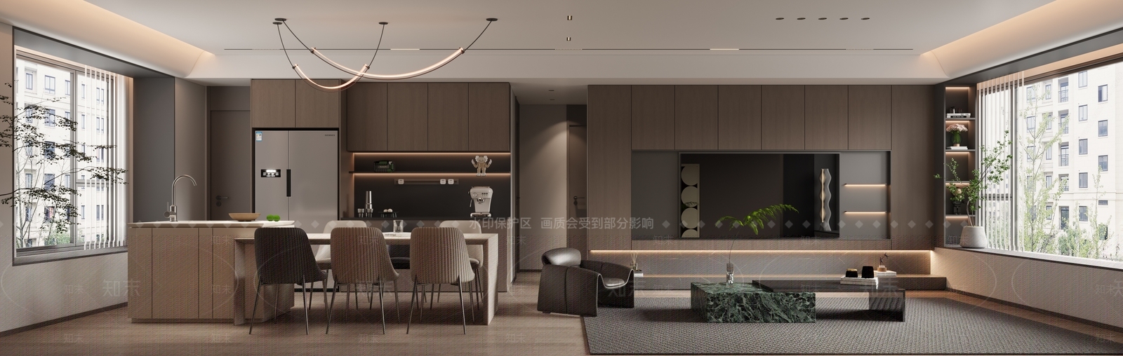 现代玄关3D模型下载【ID:1214758125】