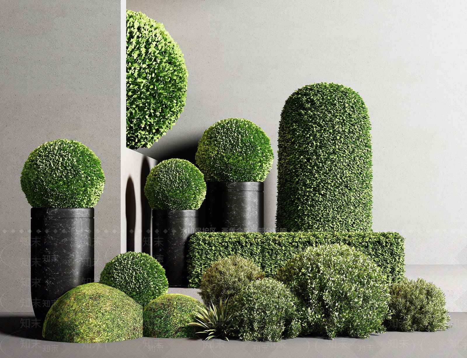 盆栽SU模型下载【ID:1172109509】